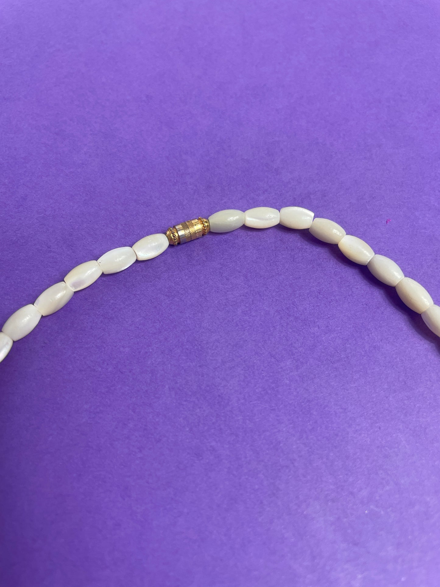 Collier de perles de nacre