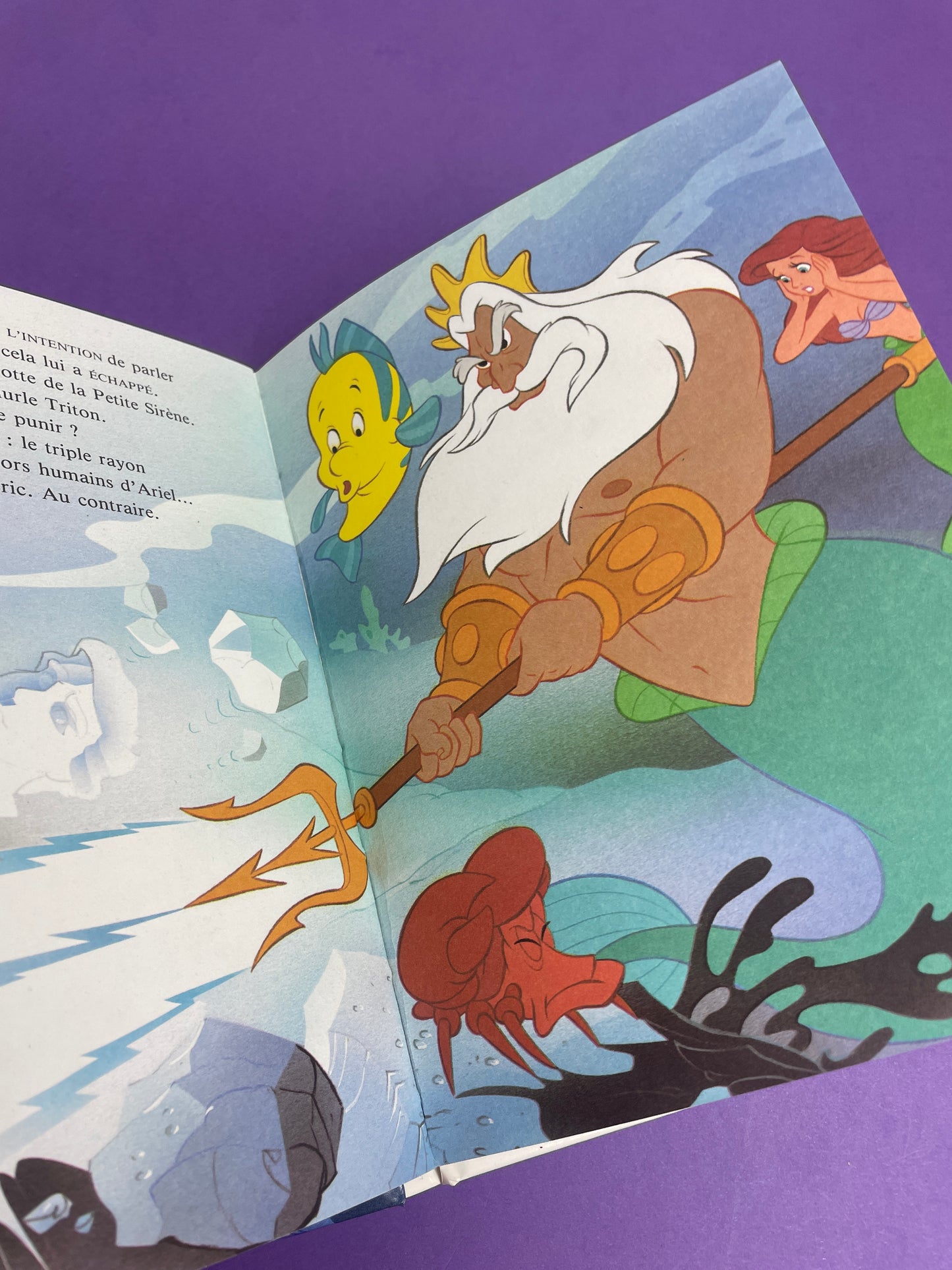 Livre La petite sirène 1990