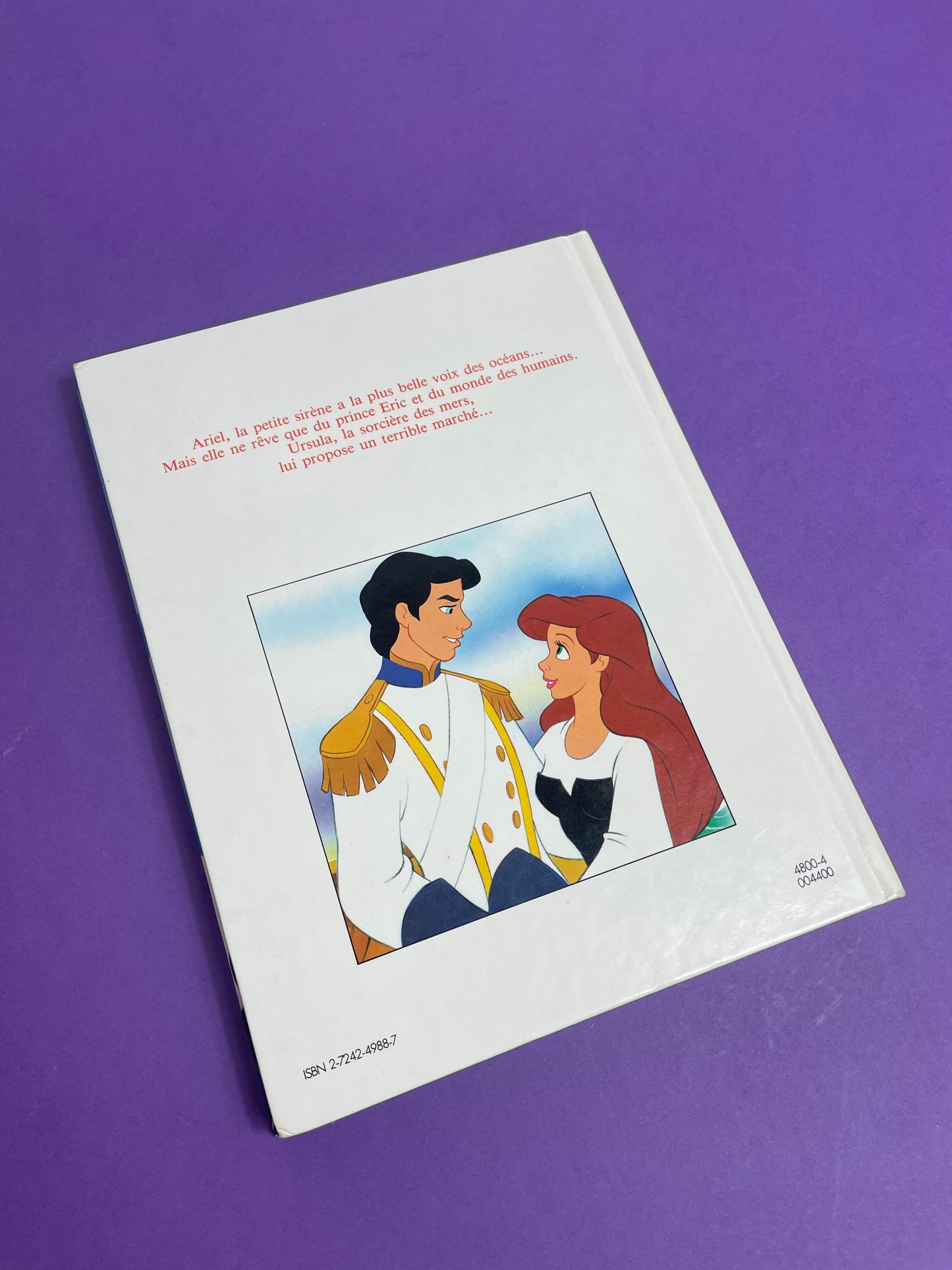 Livre La petite sirène 1990