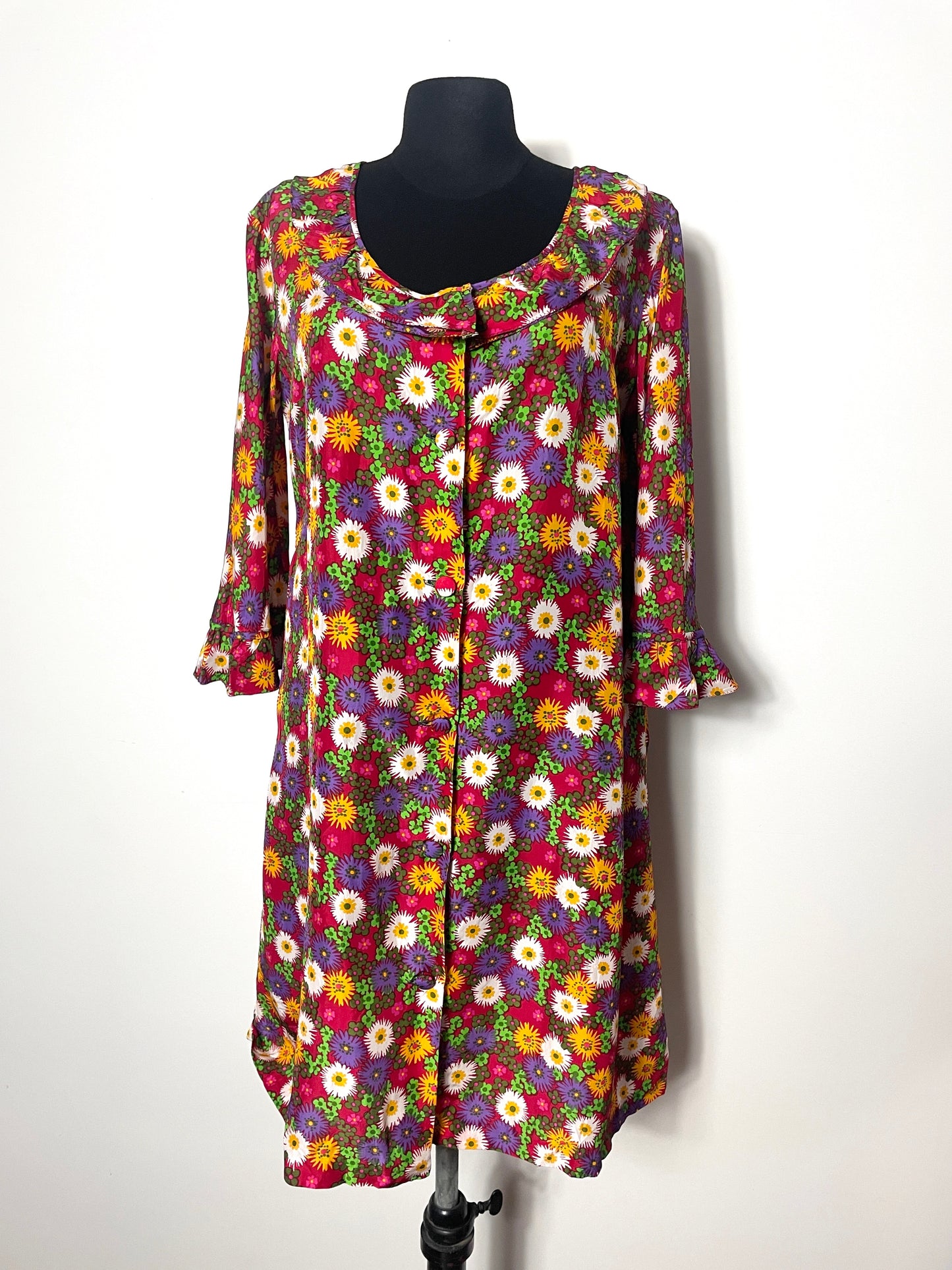 Robe 70's cousue main