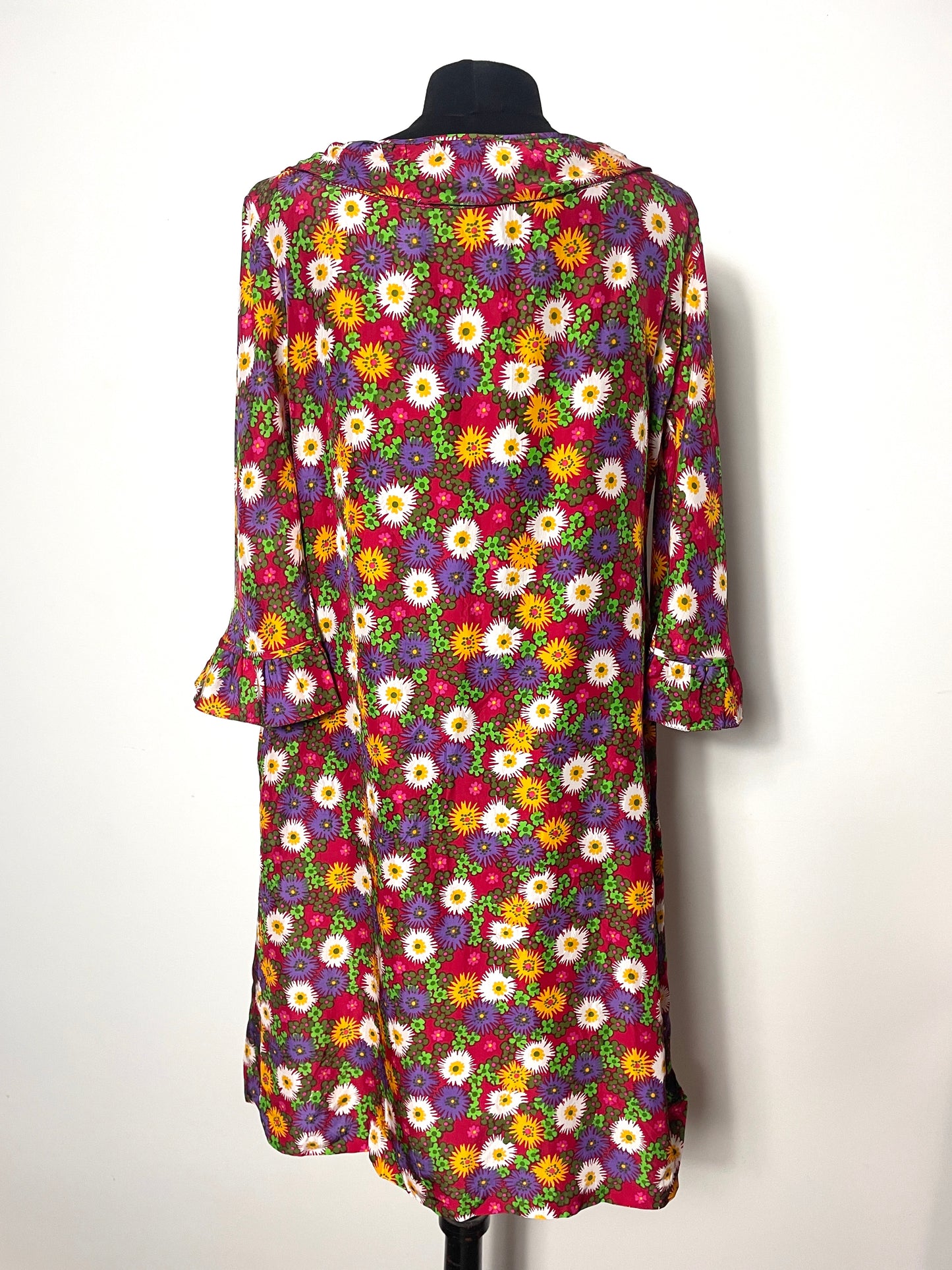 Robe 70's cousue main