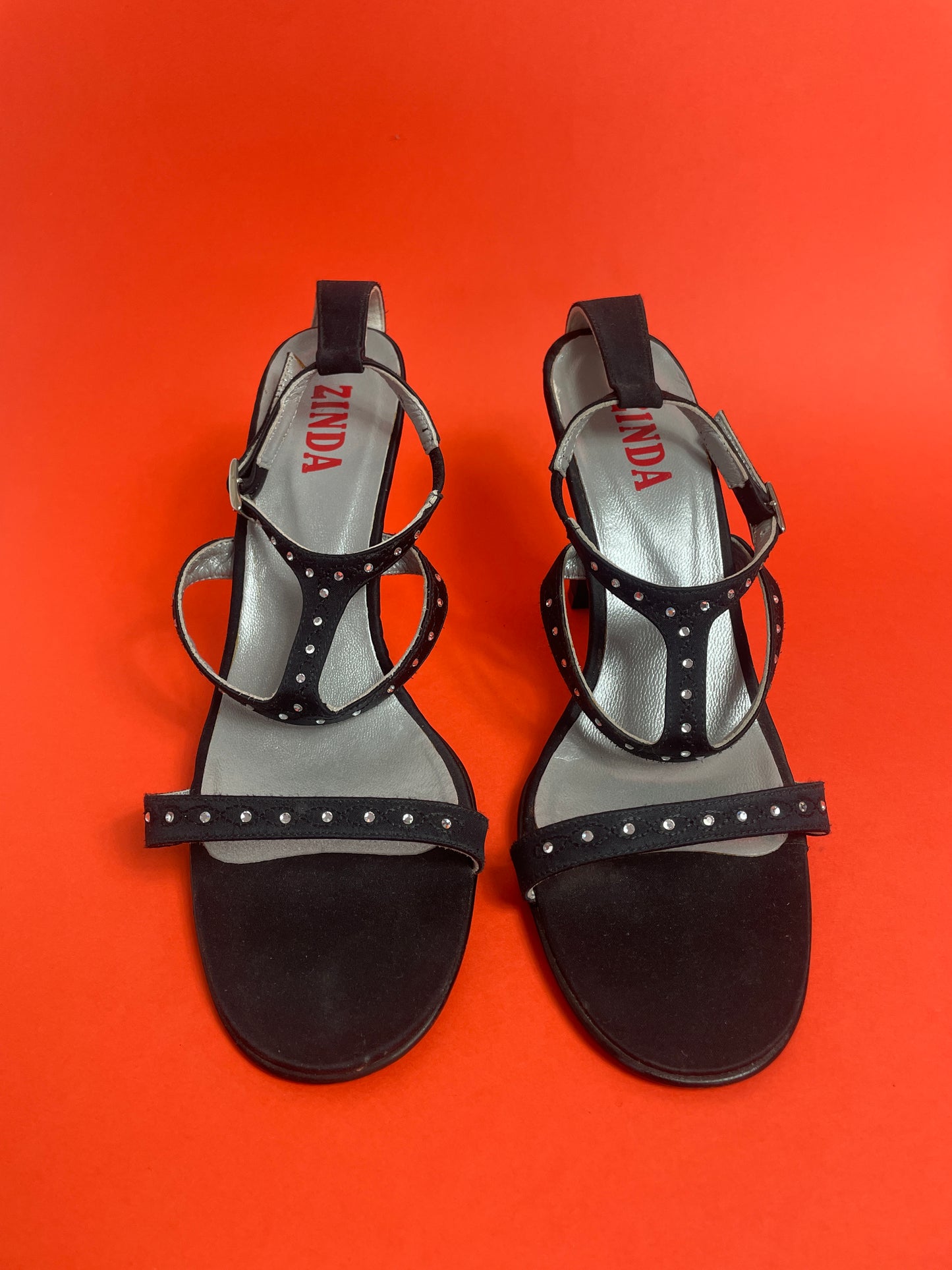 Sandales y2k à strass