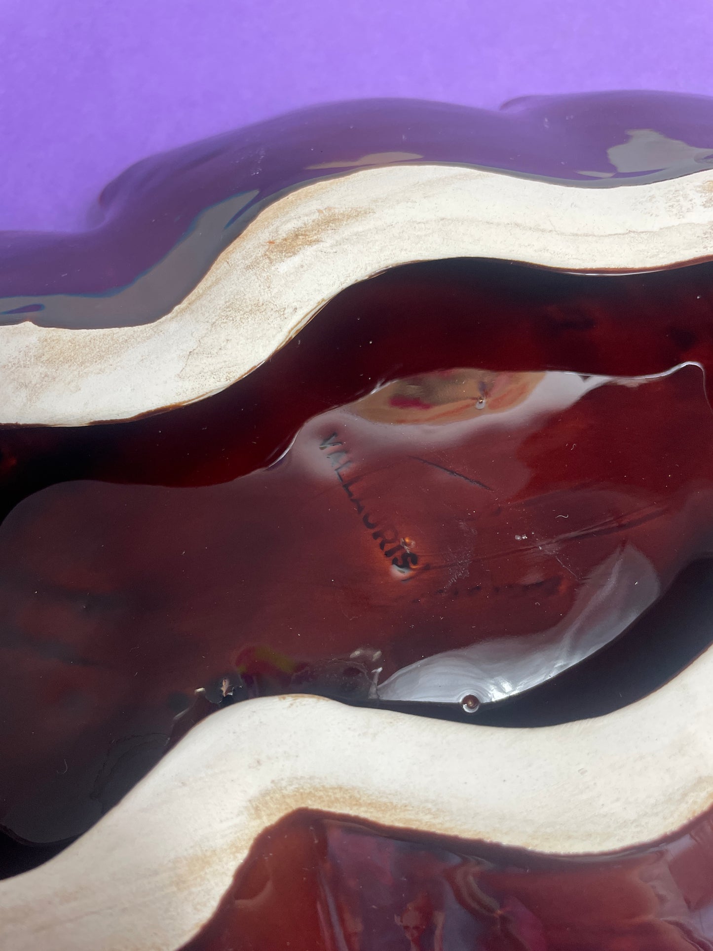 Plat Vallauris en céramique