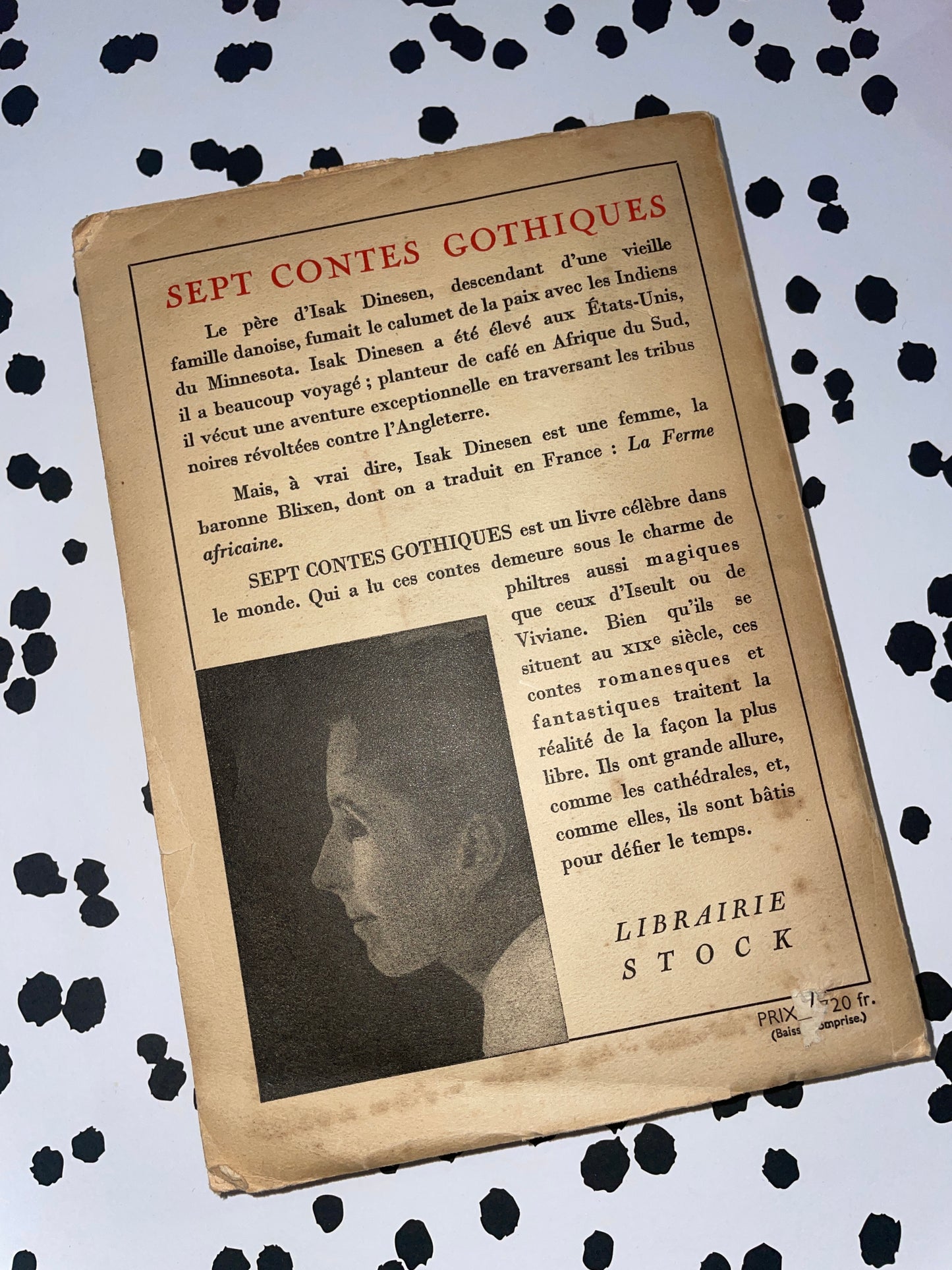 Isak Dinesen/Karen Blixen, Sept contes gothiques
