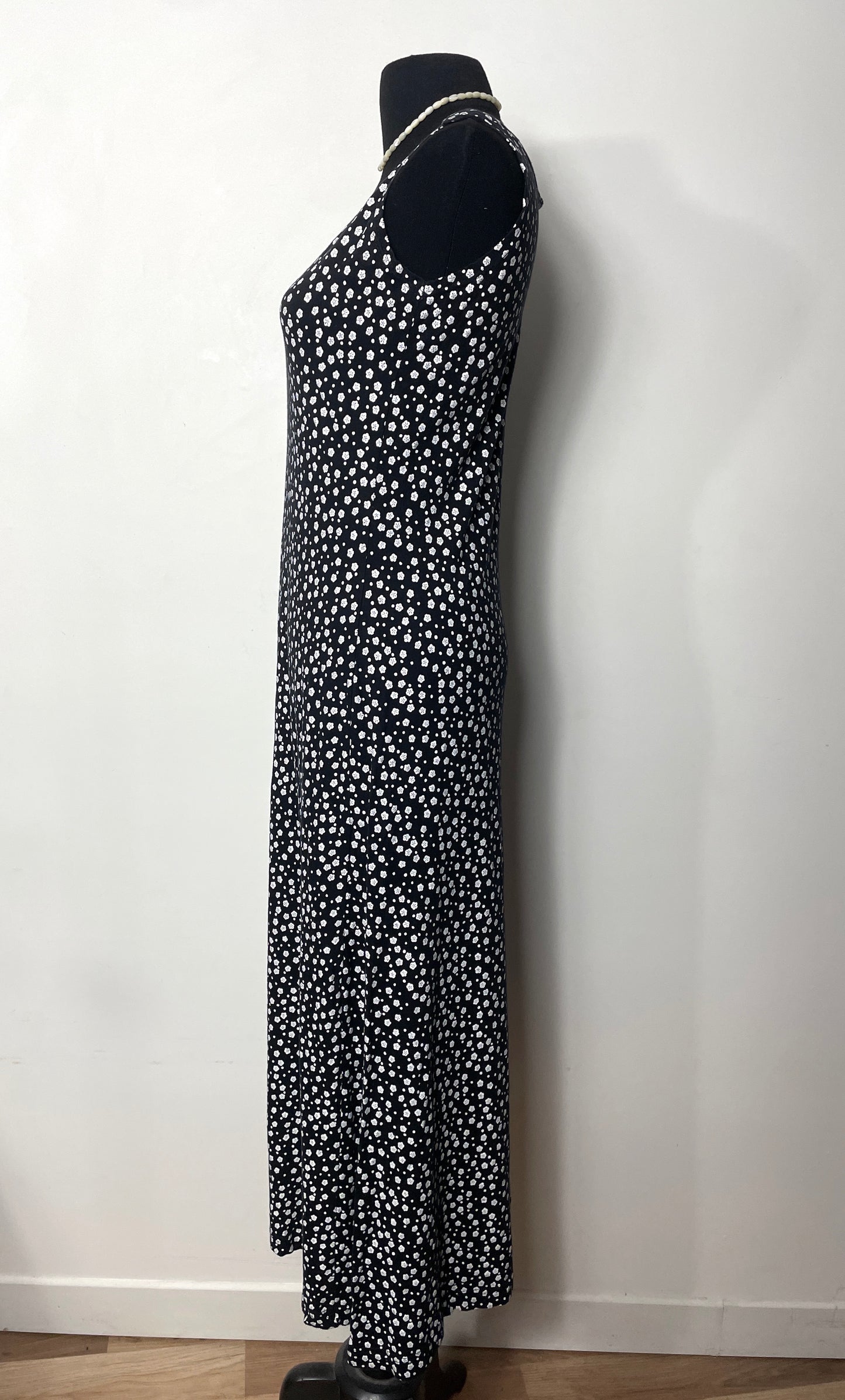 Robe longue à fleurs