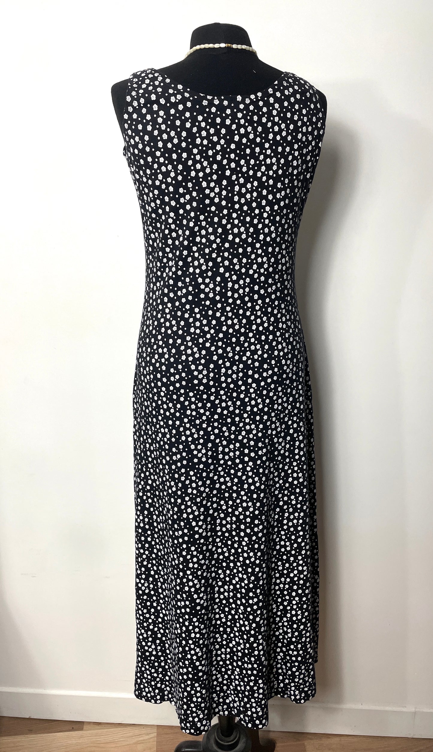 Robe longue à fleurs