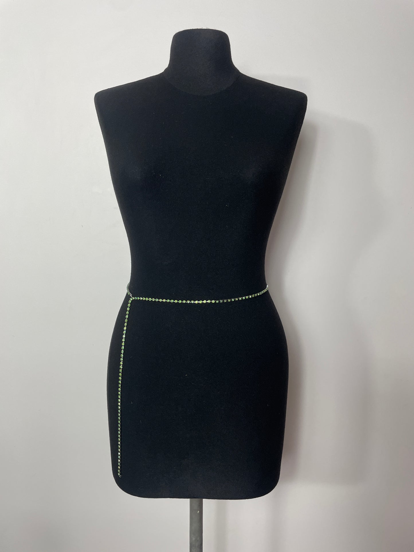 Ceinture chaîne à strass