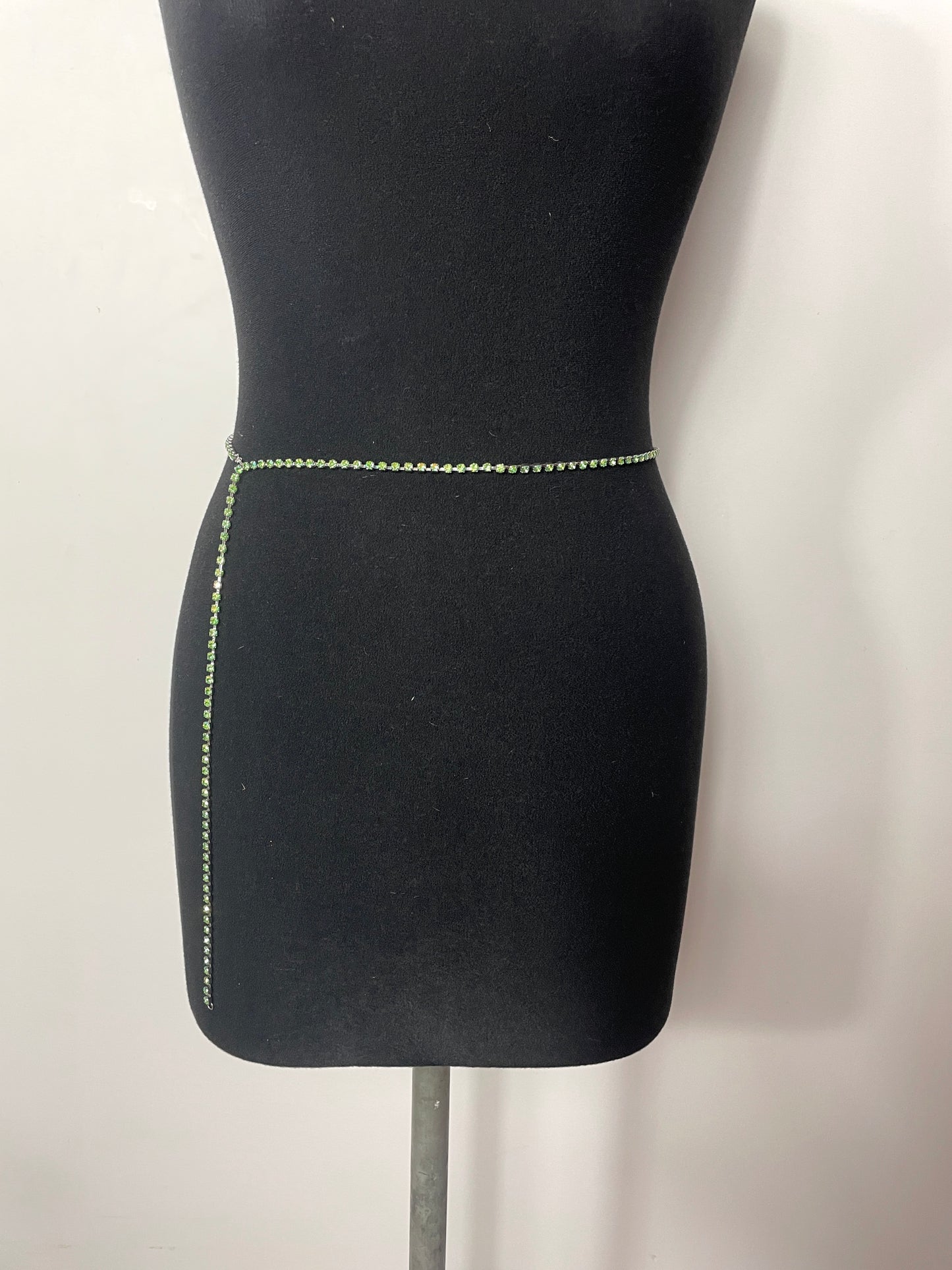 Ceinture chaîne à strass