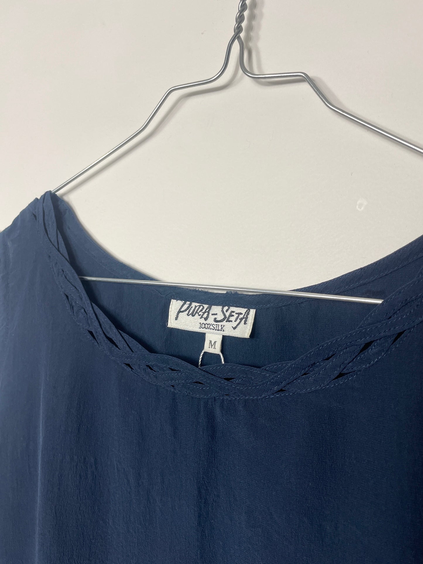 Débardeur vintage soie