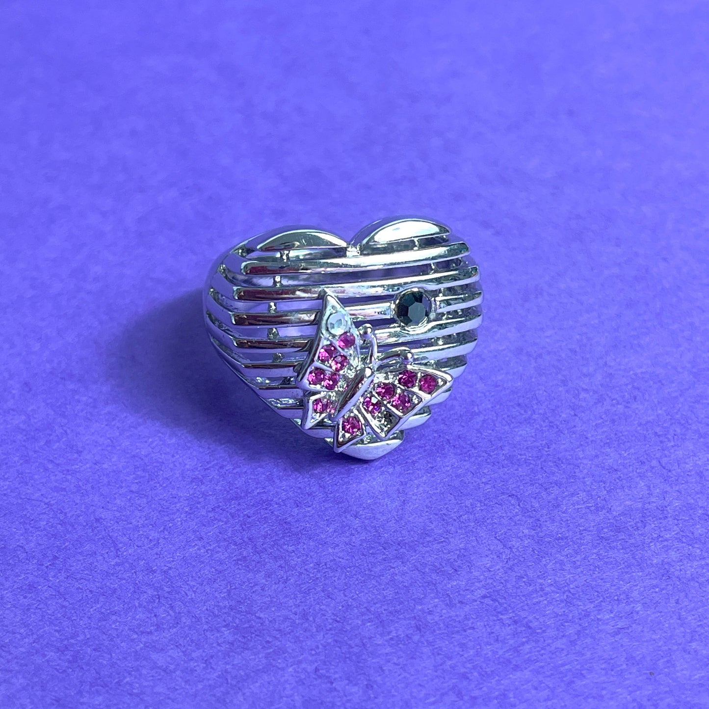 Bague y2k coeur
