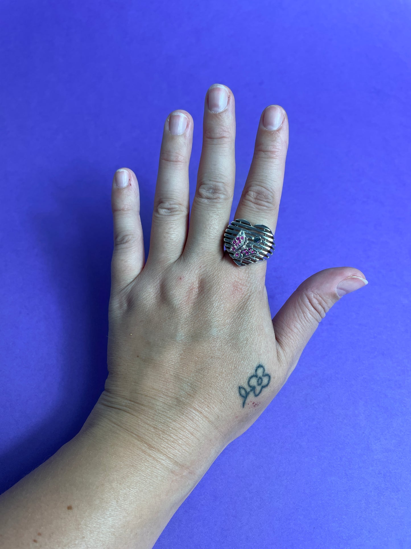 Bague y2k coeur