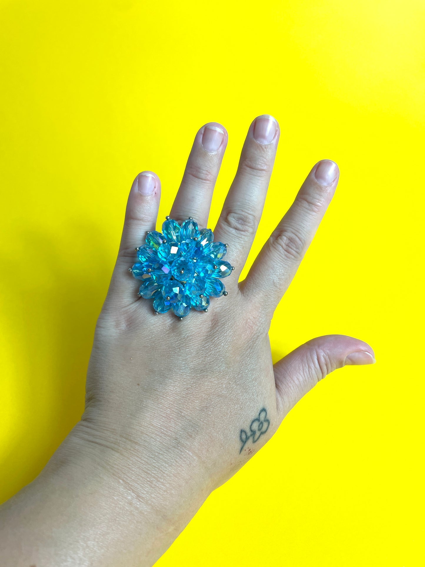 Bague y2k perles