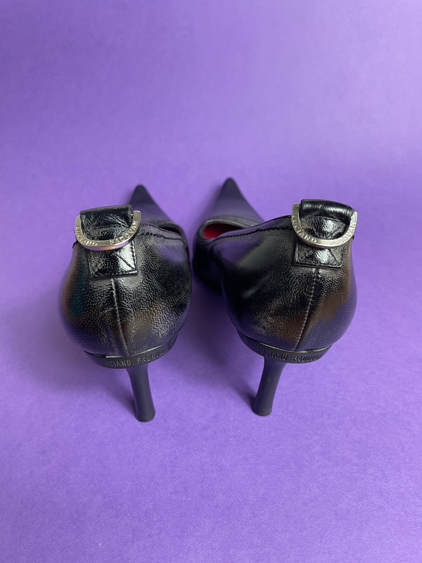 Escarpins y2k en cuir