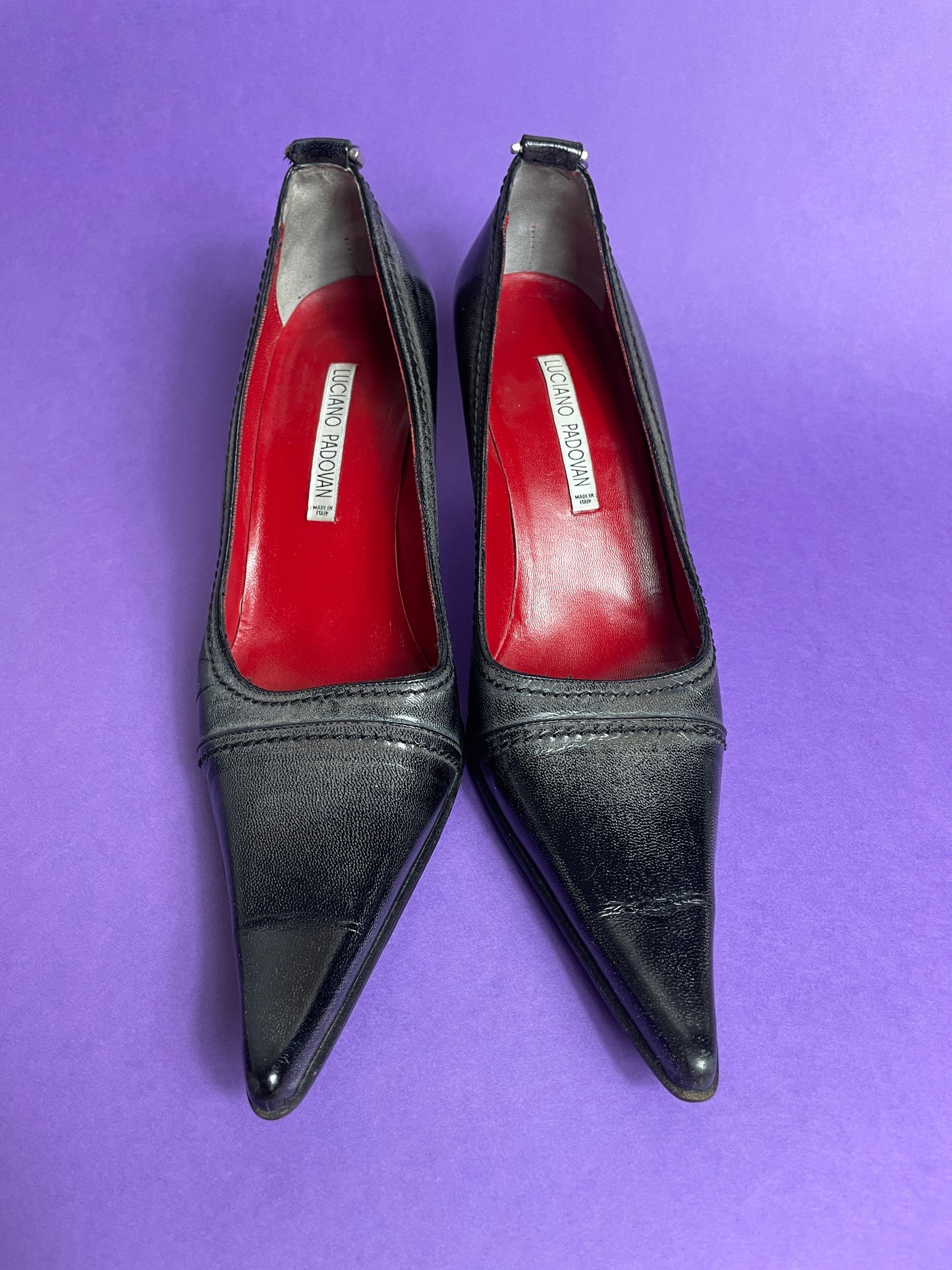 Escarpins y2k en cuir
