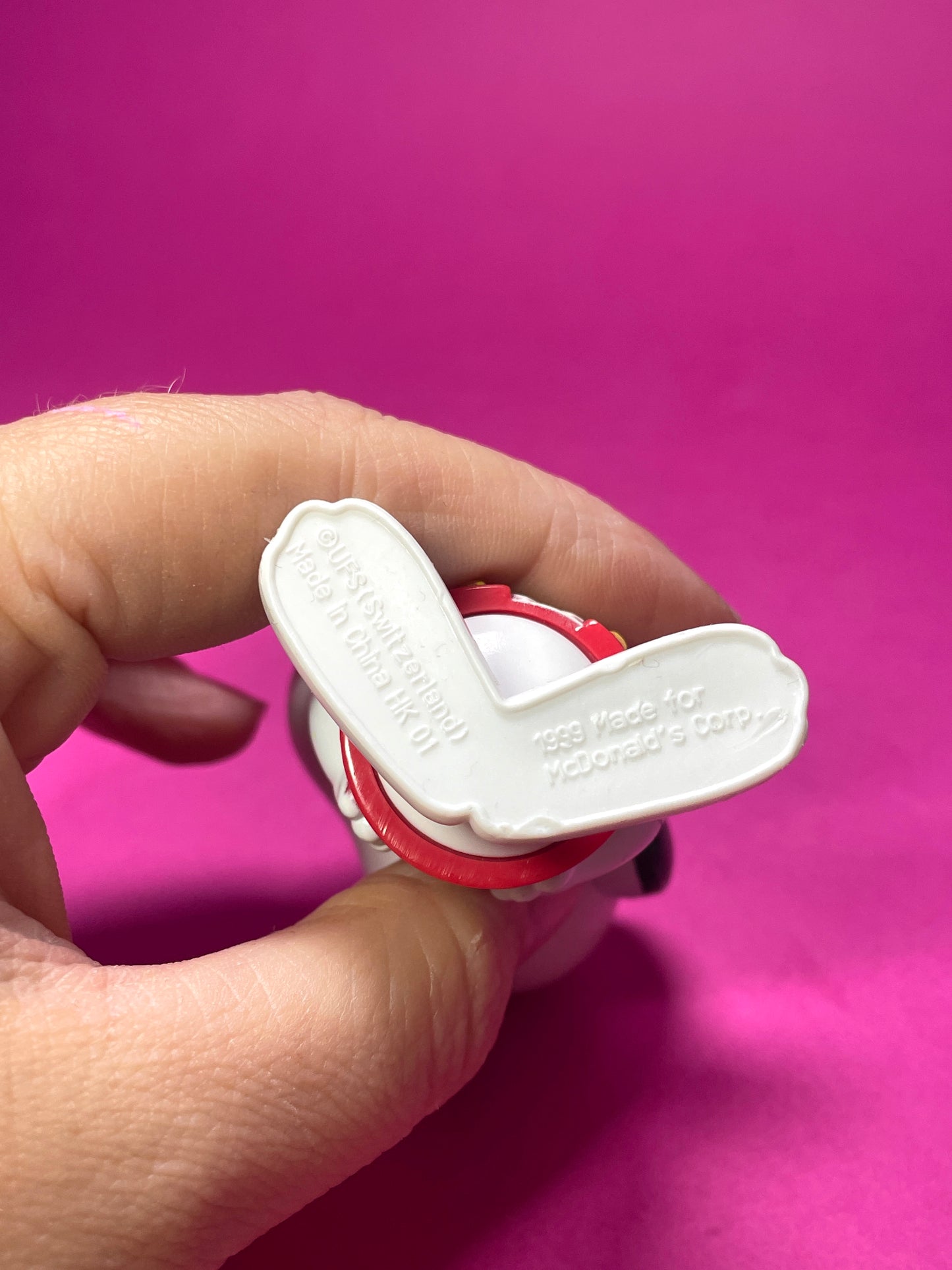 Figurine Snoopy Suisse McDo 1999