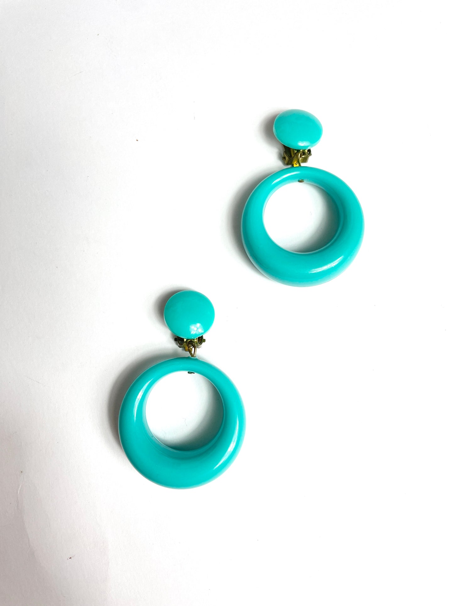 Clips turquoise 60's
