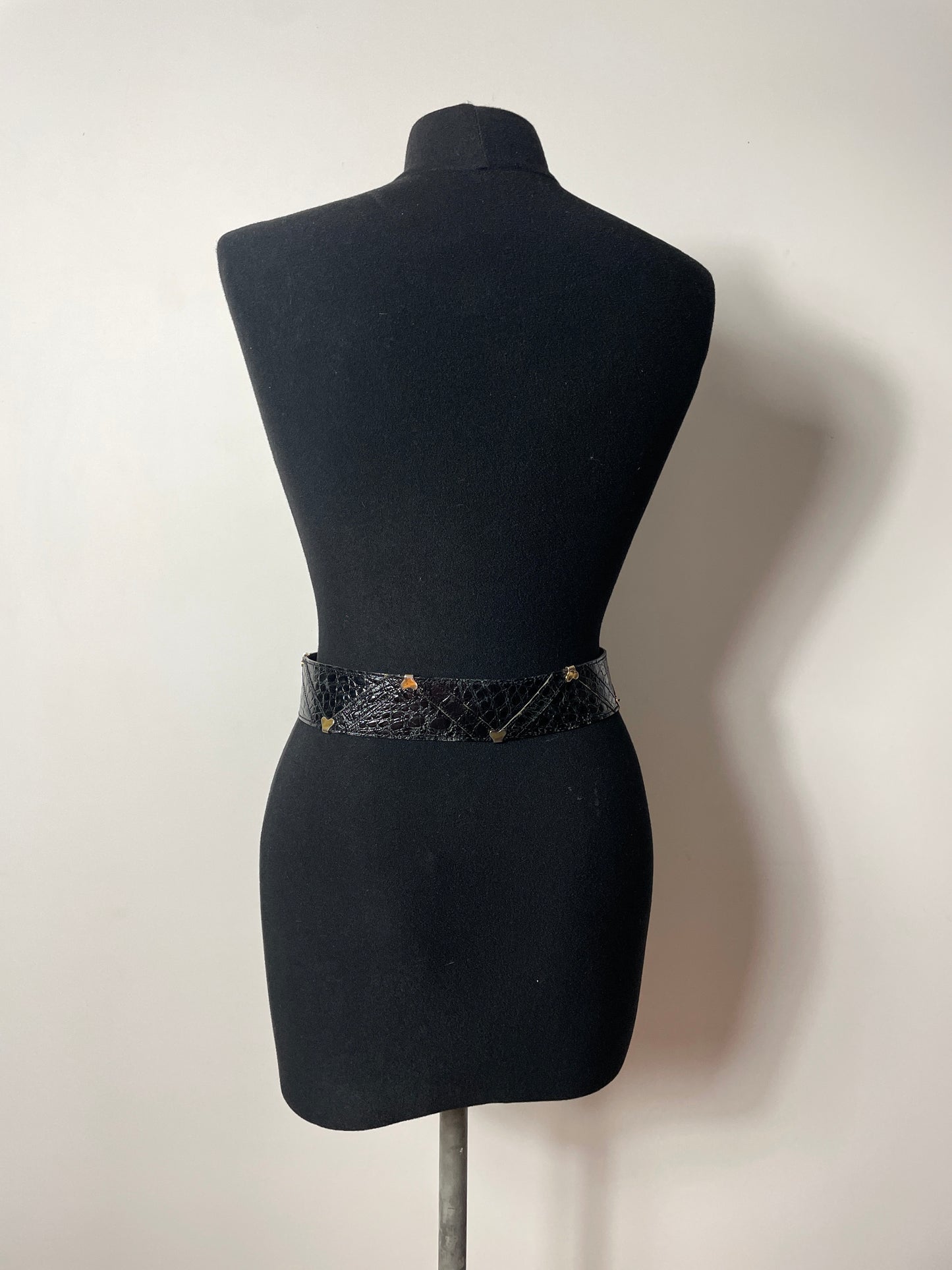 Ceinture Sepcoeur cuir vernis