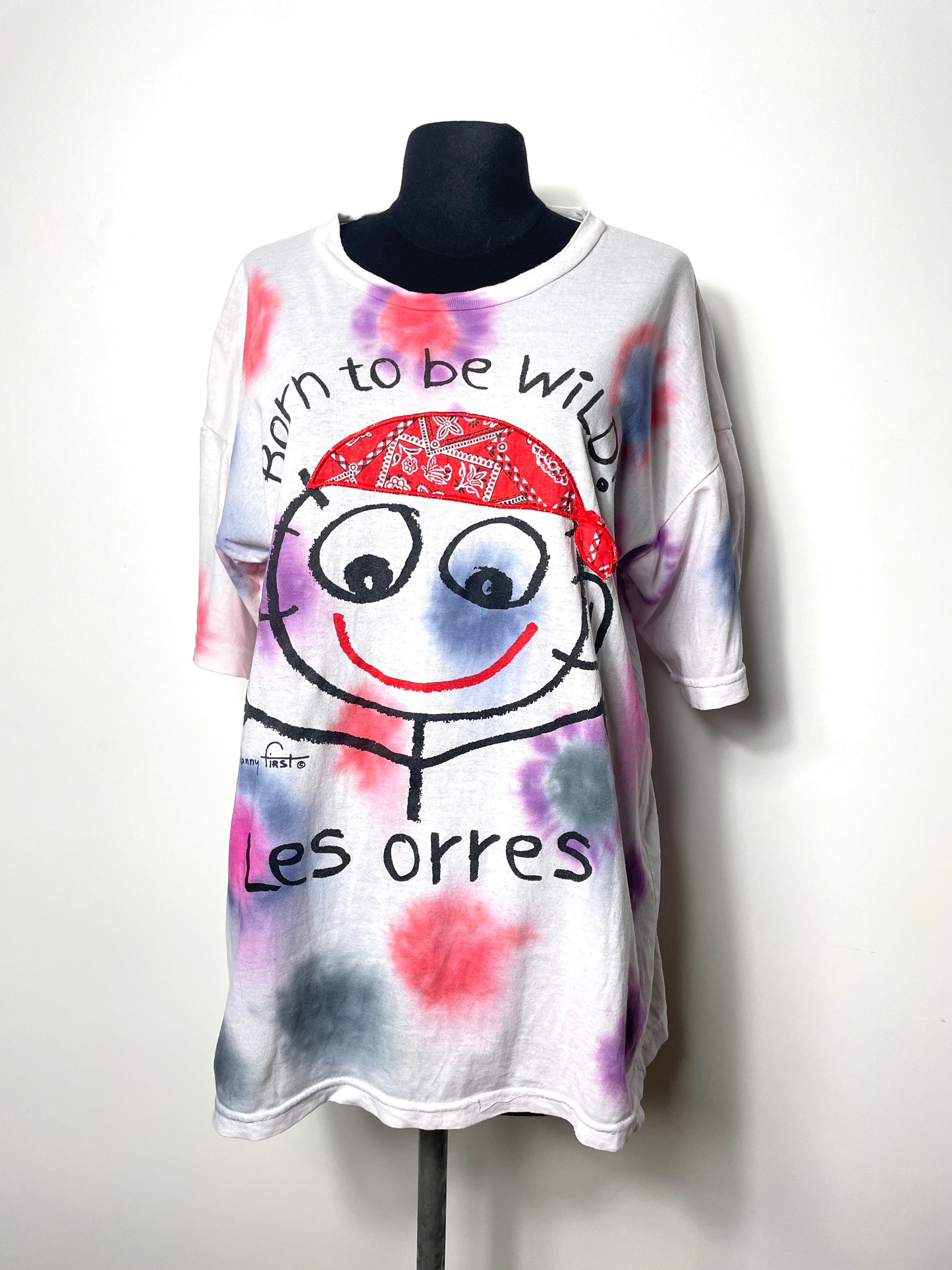 T-shirt Danny First tie & dye fait main