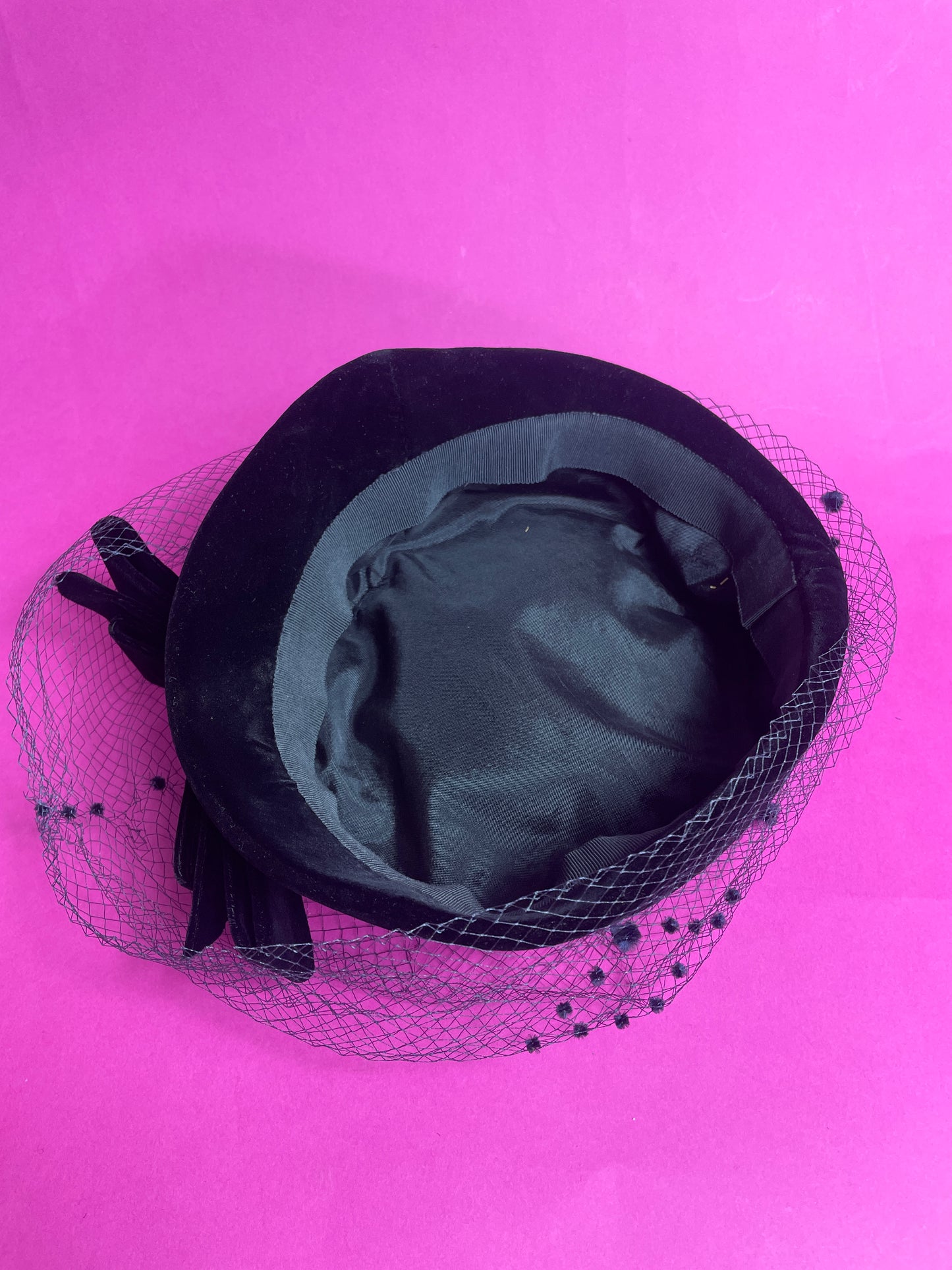 Bibi vintage 50's à voilette