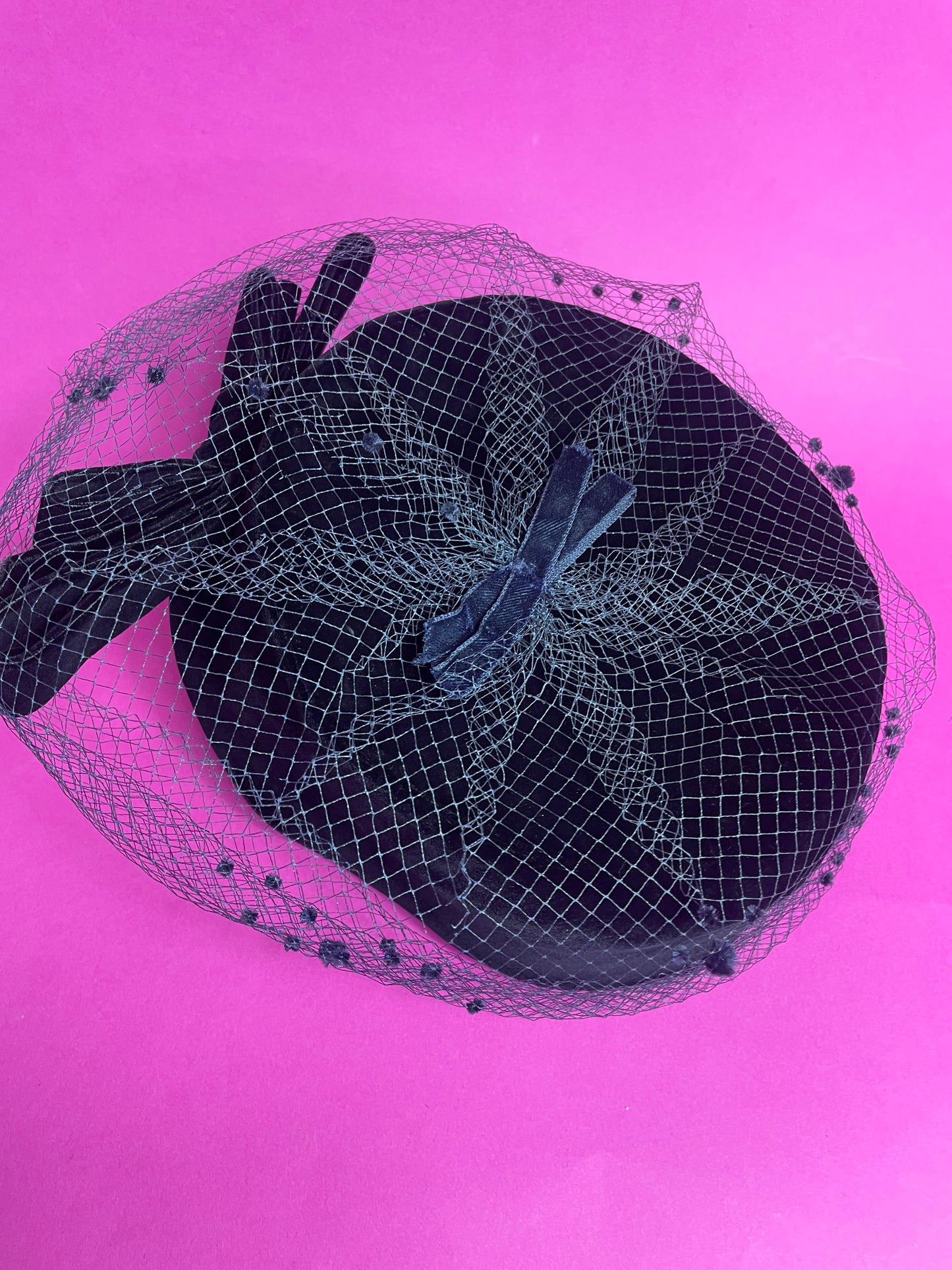 Bibi vintage 50's à voilette