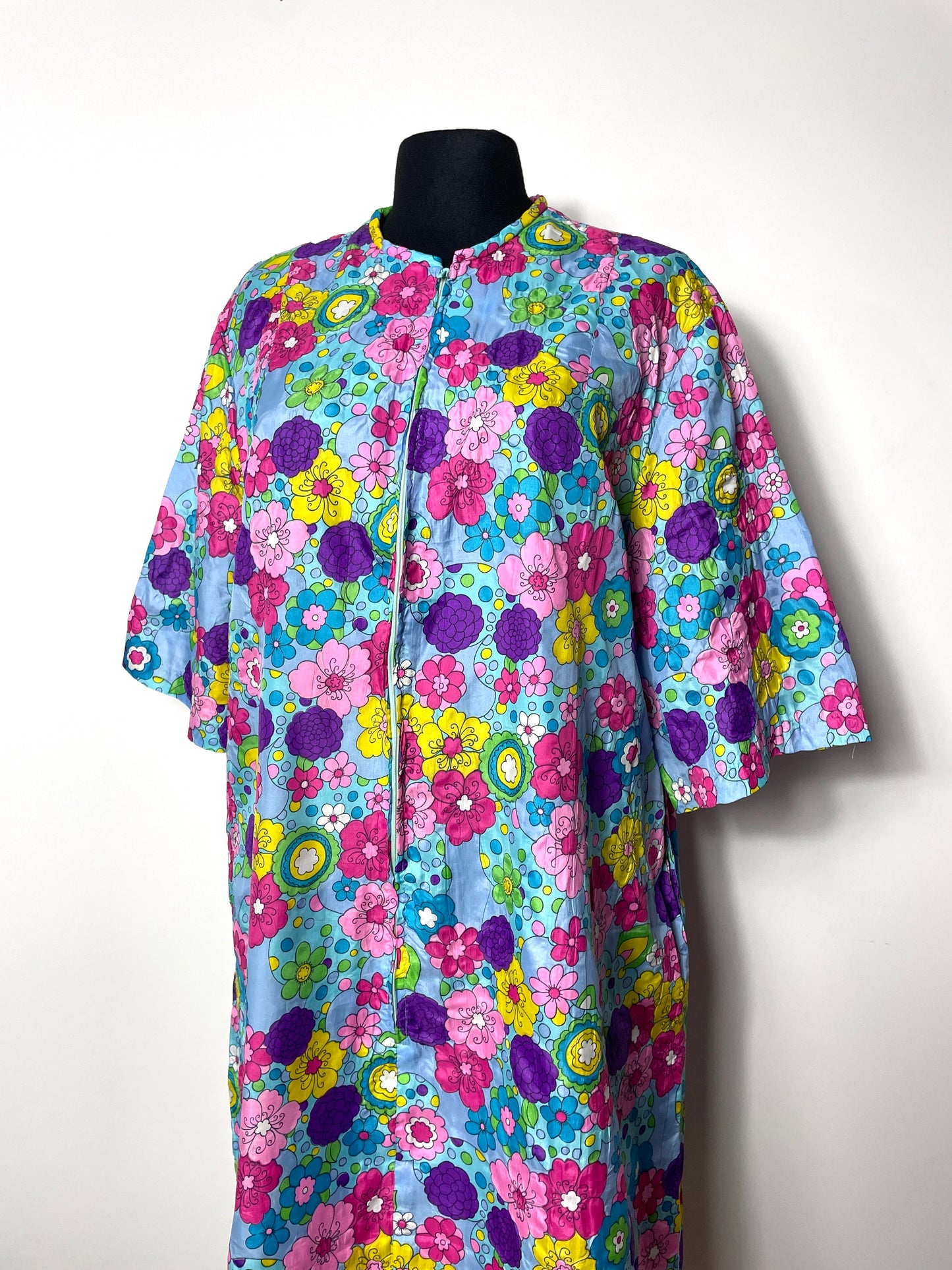 Robe 70's à fleurs