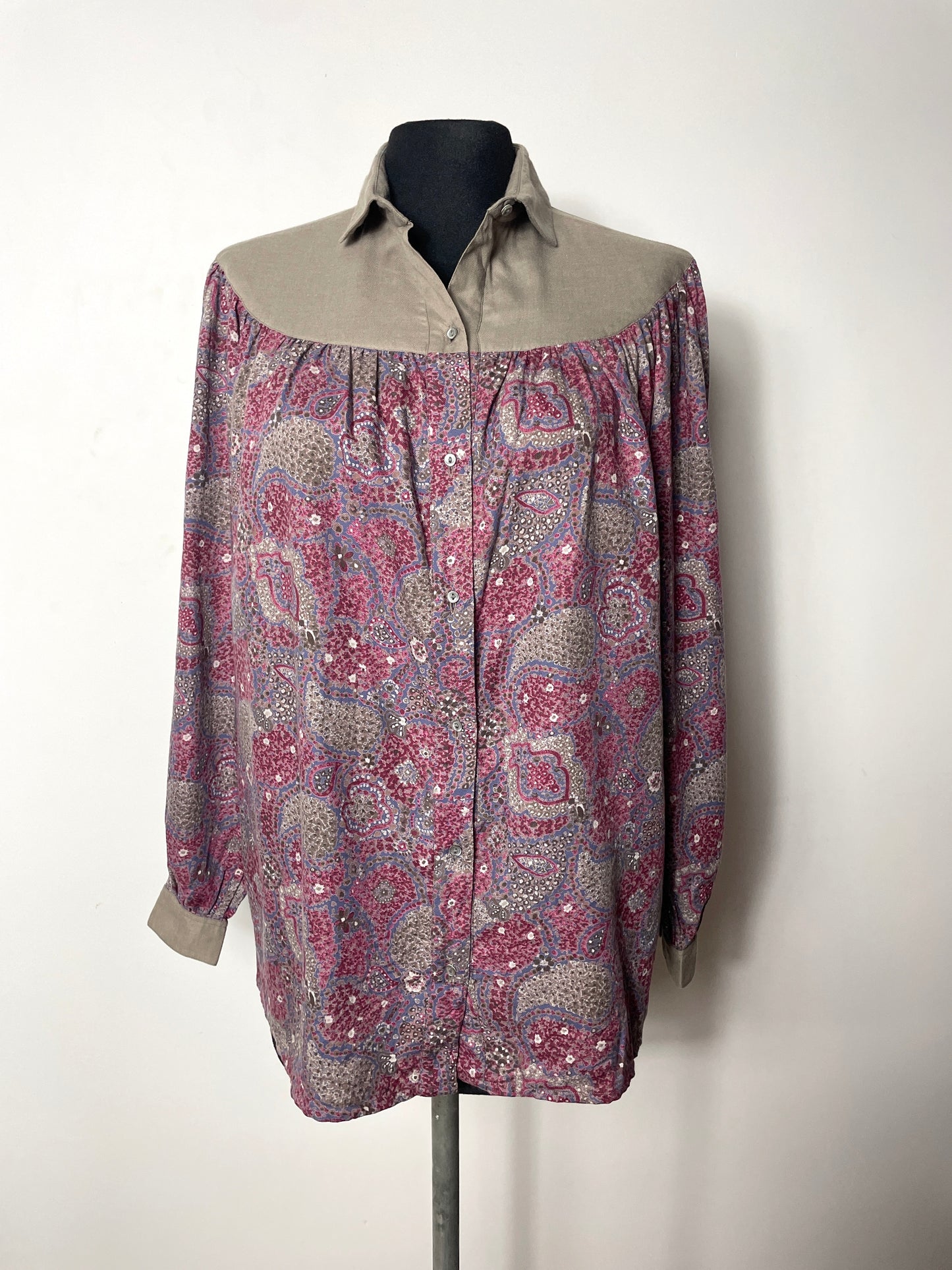 Chemise vintage en laine