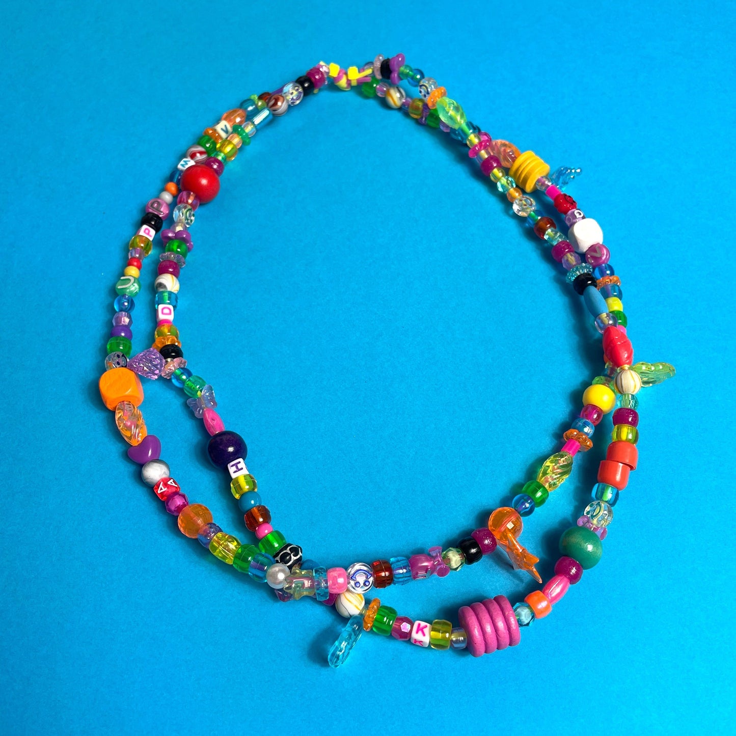 Collier de perles double rang
