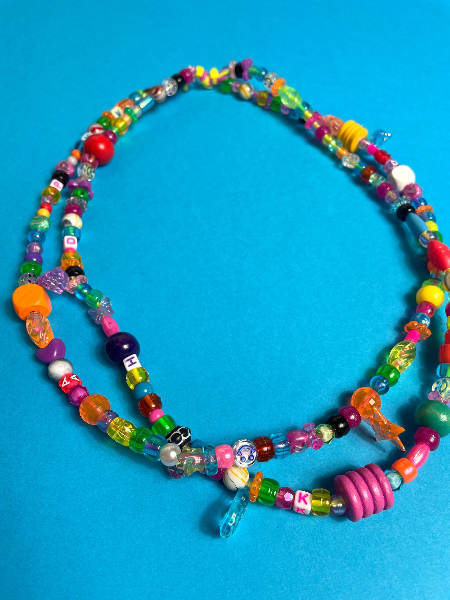Collier de perles double rang
