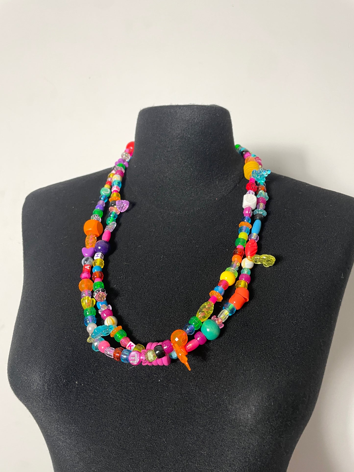 Collier de perles double rang