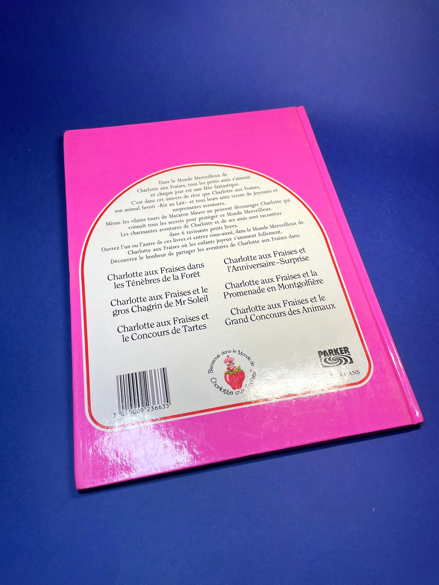 Livre Charlotte aux fraises 1984