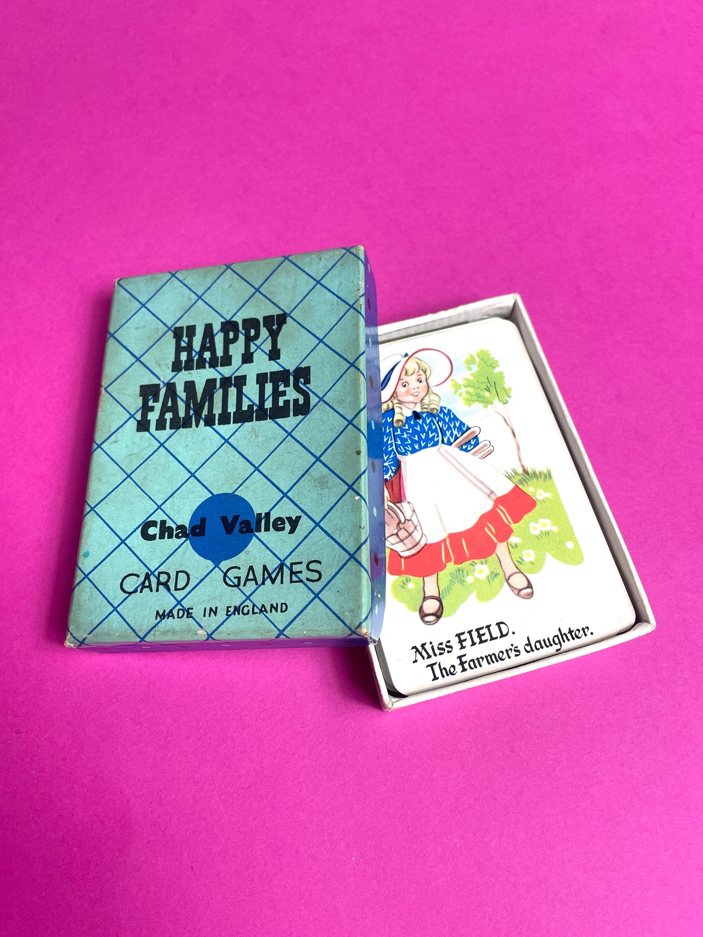 Jeu de cartes 50s Happy families