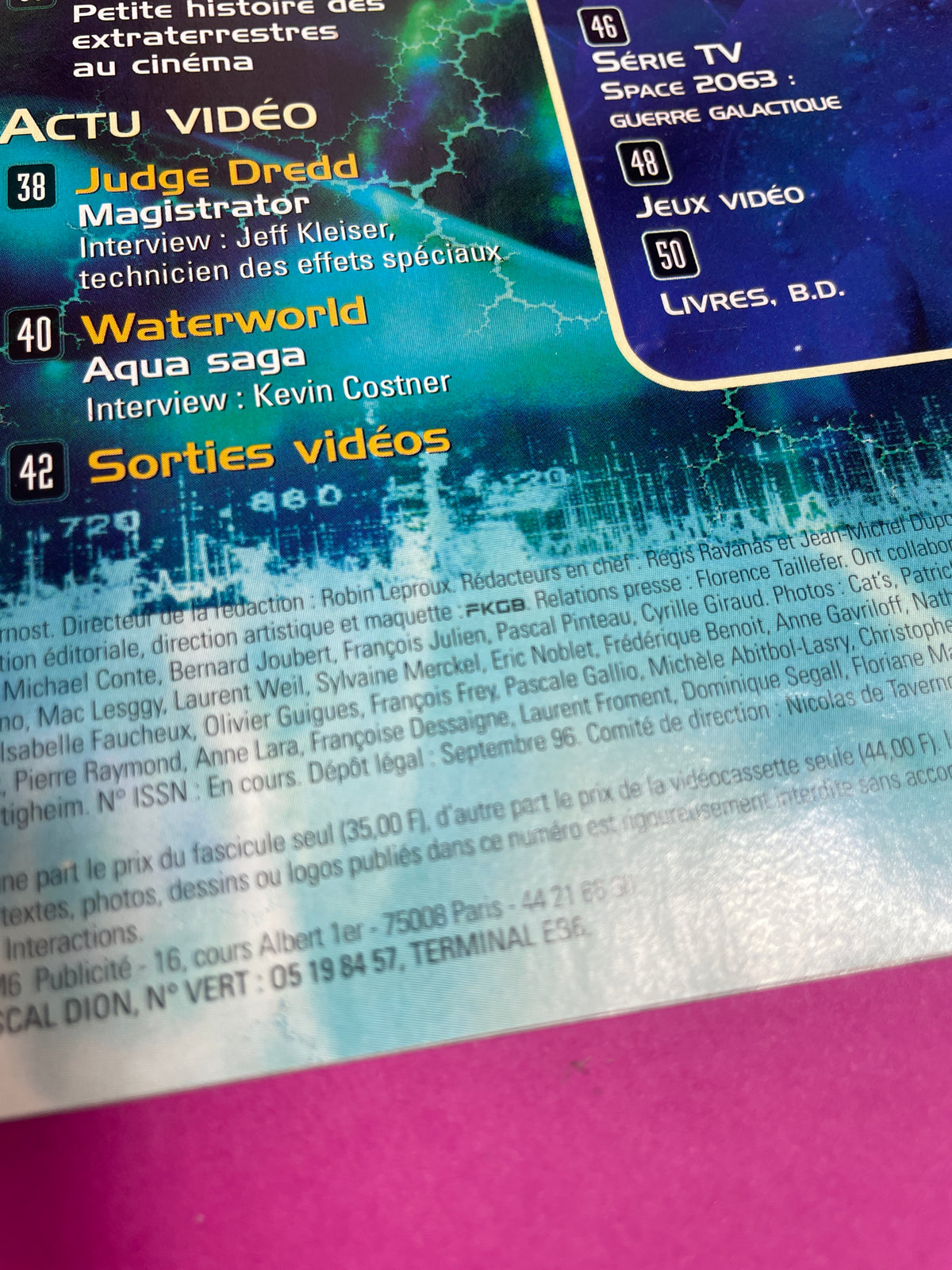 Magazine M6 X-Files 1996
