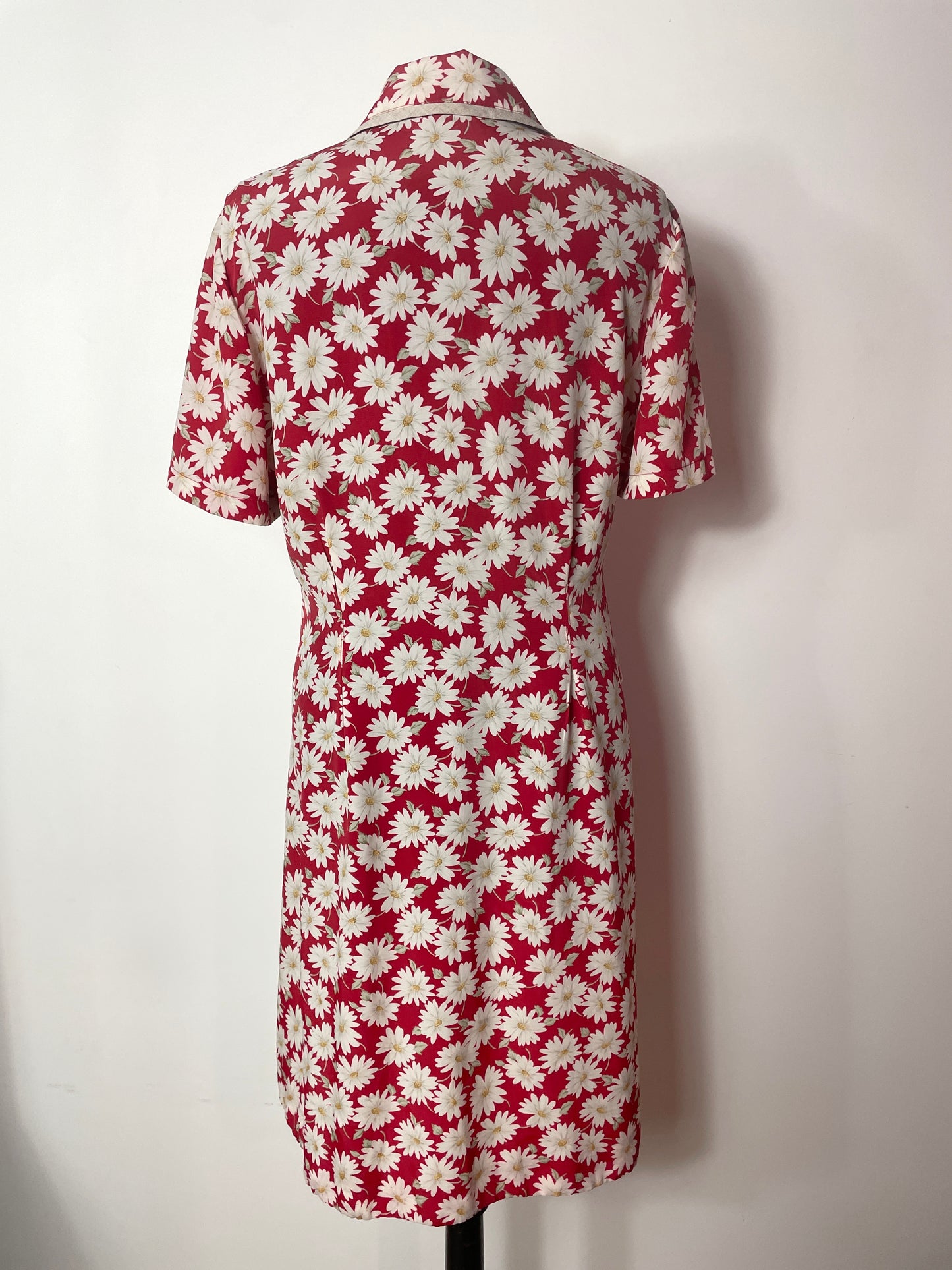 Robe 80s à fleurs