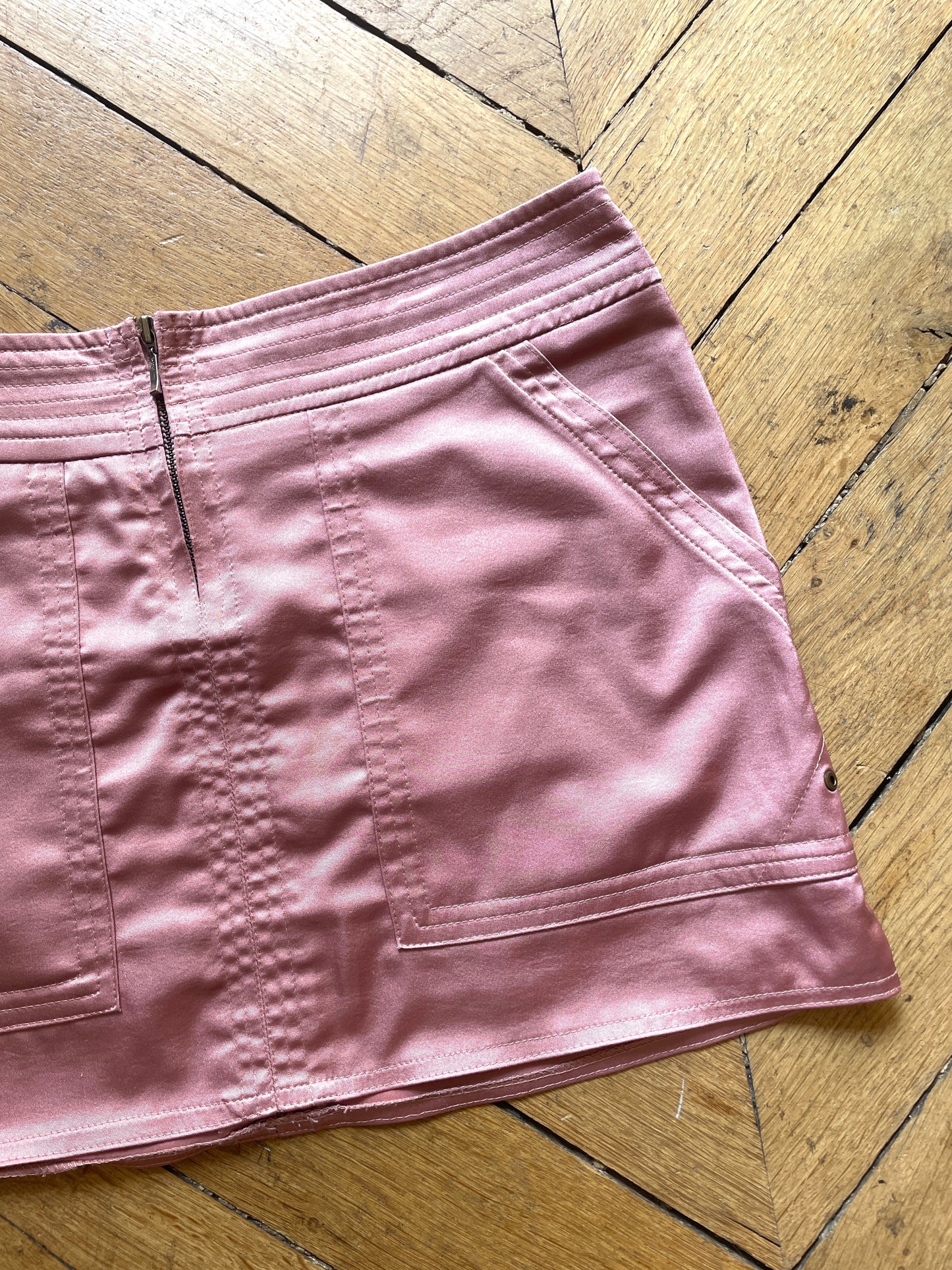 Mini jupe y2k en satin