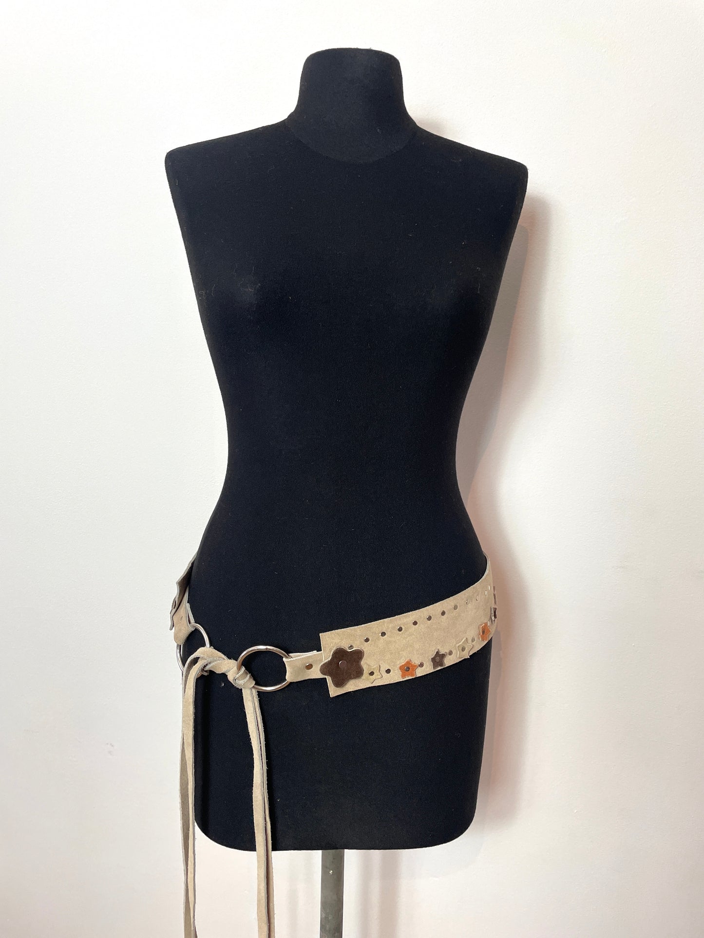 Ceinture y2k en daim