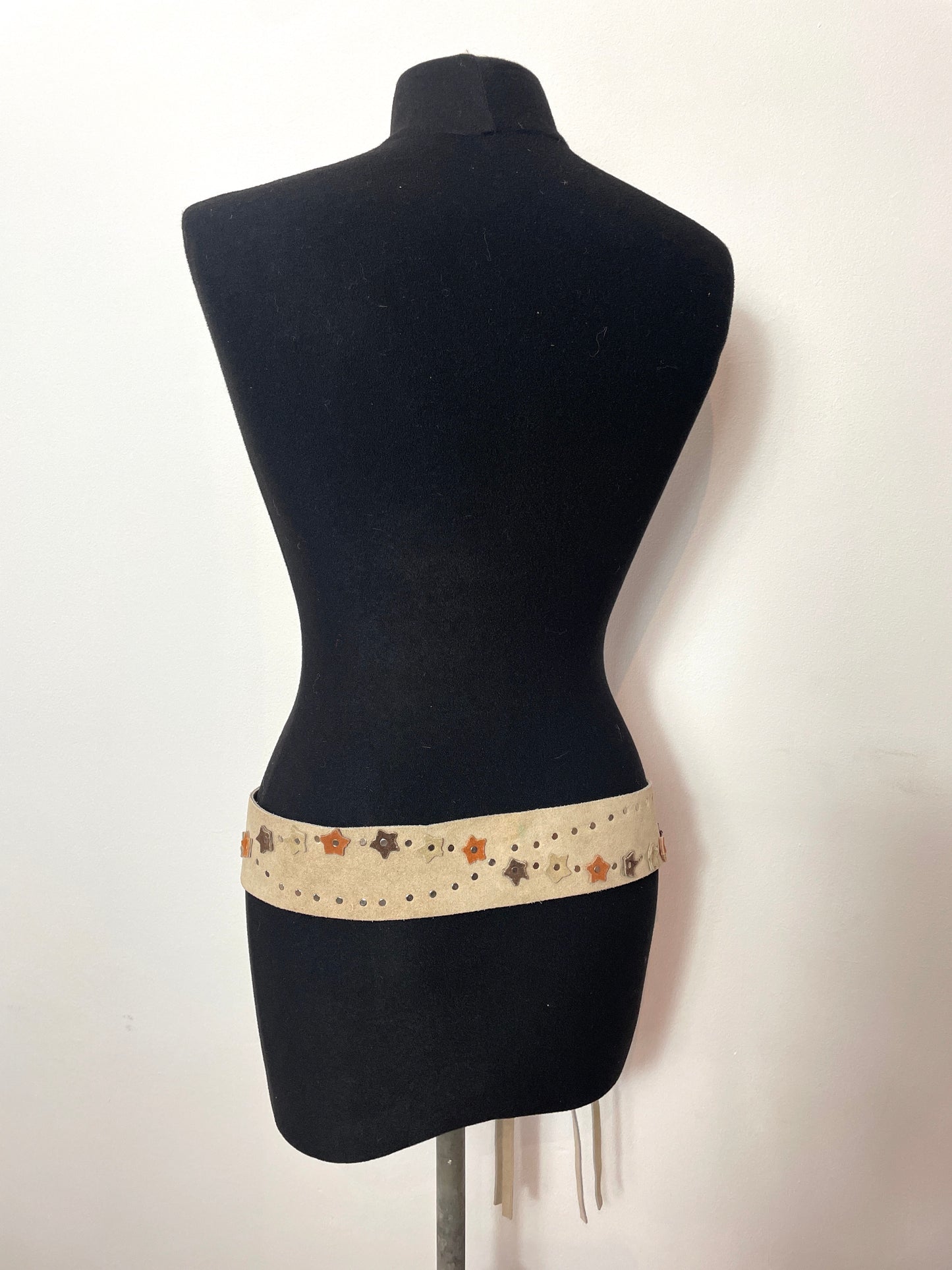 Ceinture y2k en daim