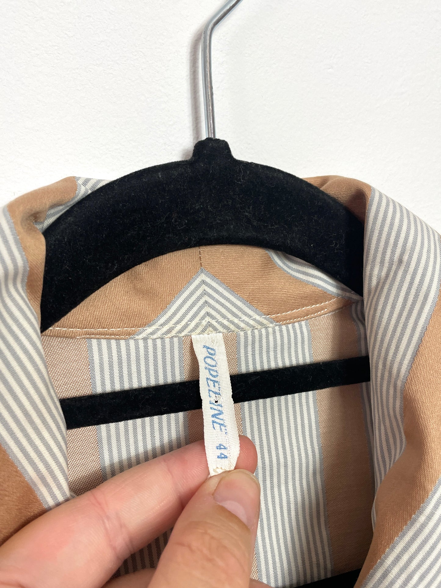 Chemise rayée 50s