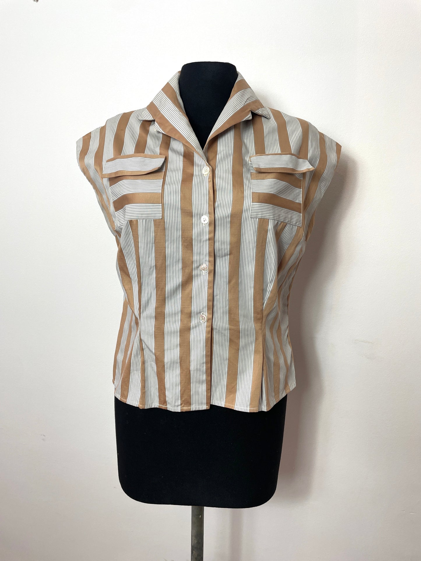 Chemise rayée 50s