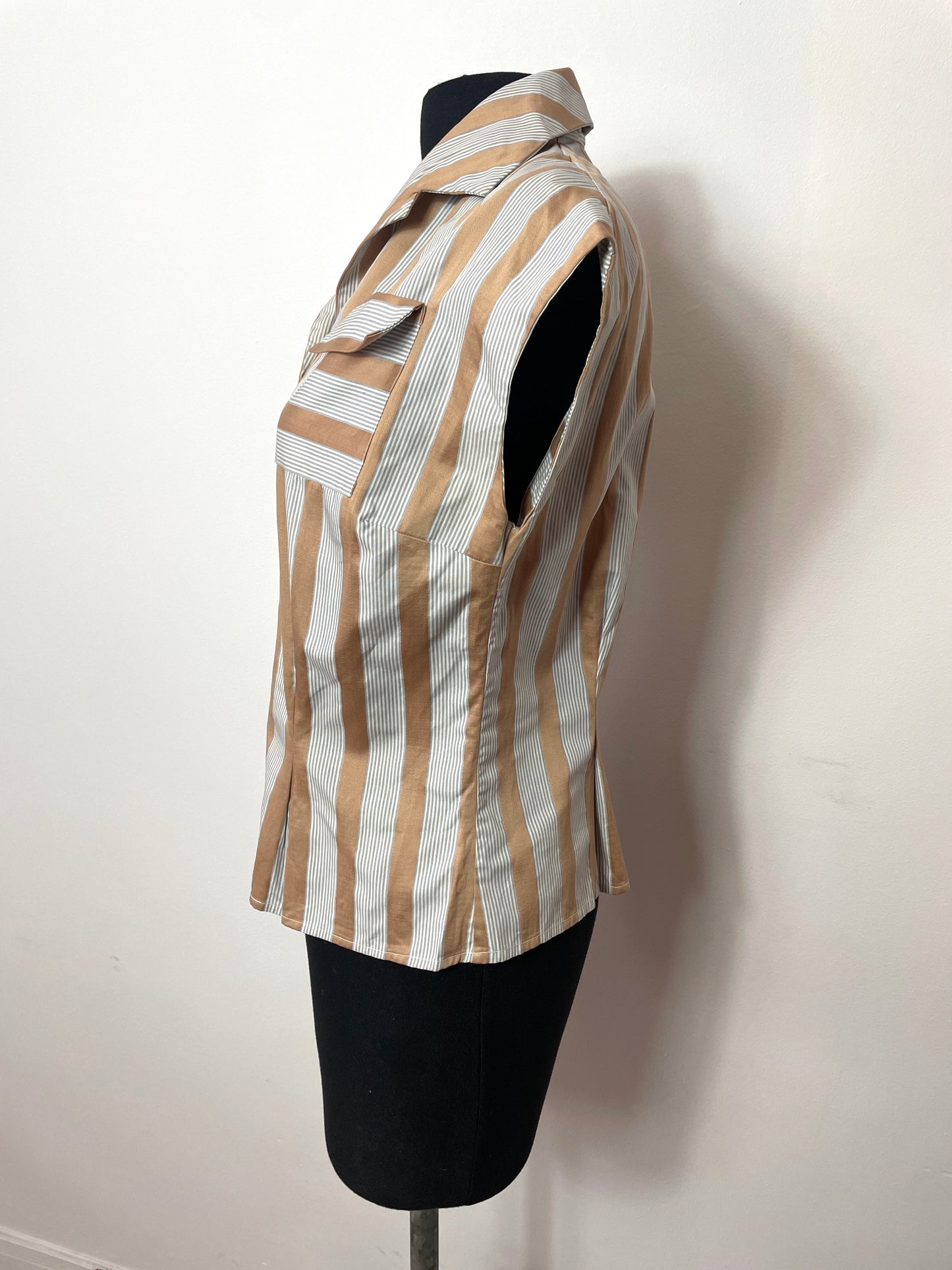 Chemise rayée 50s