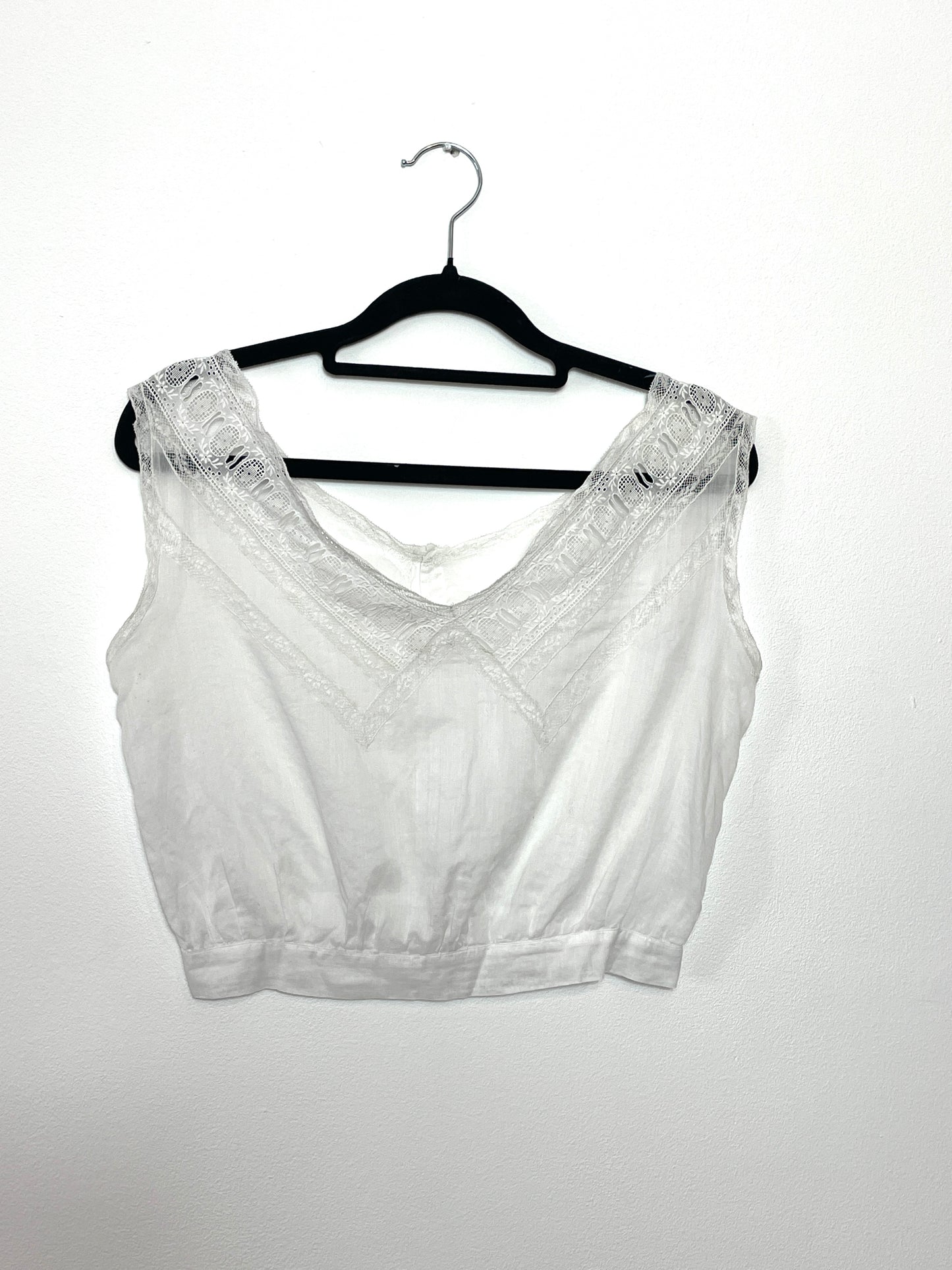 Bustier coton début XXème