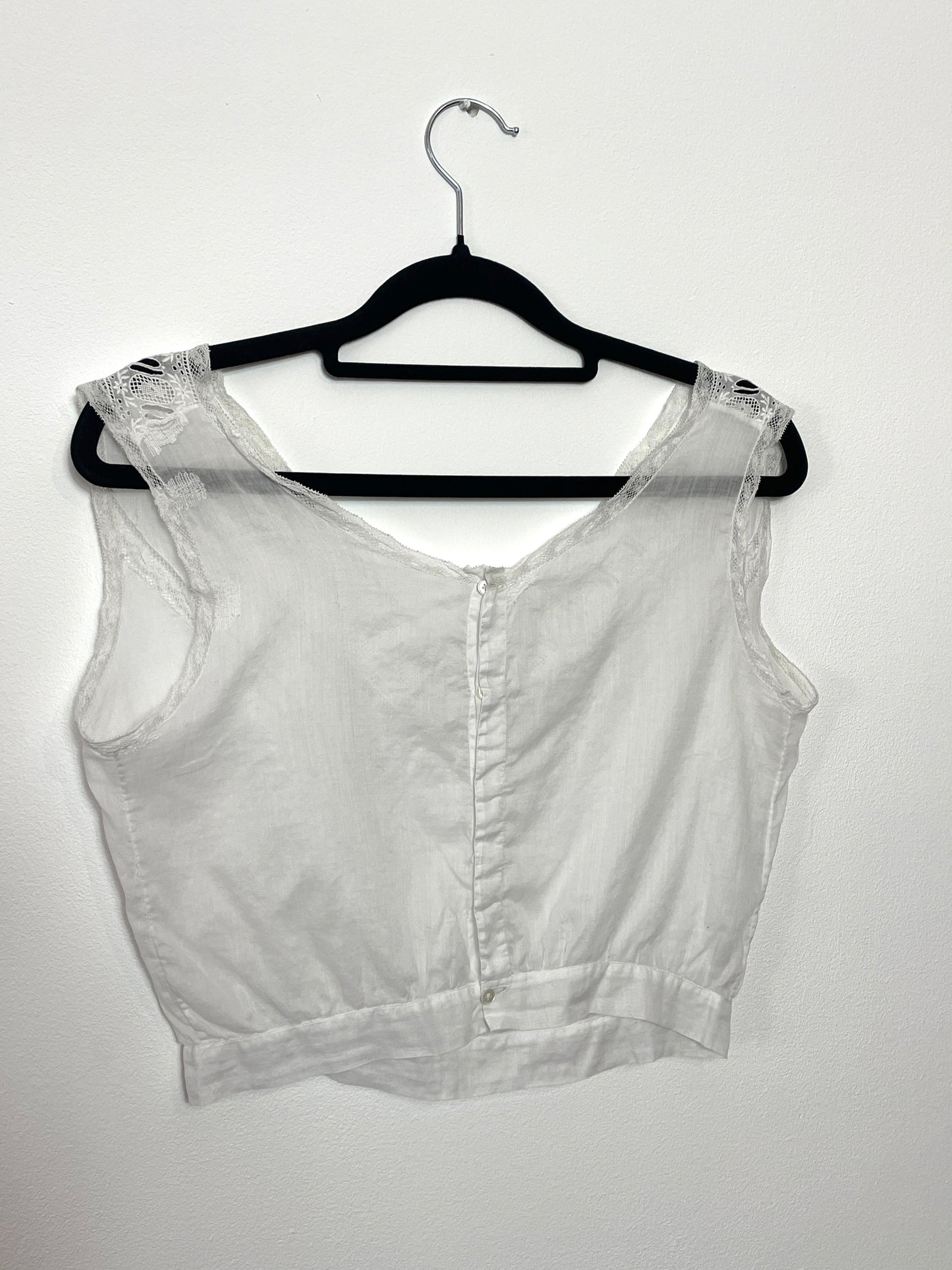 Bustier coton début XXème