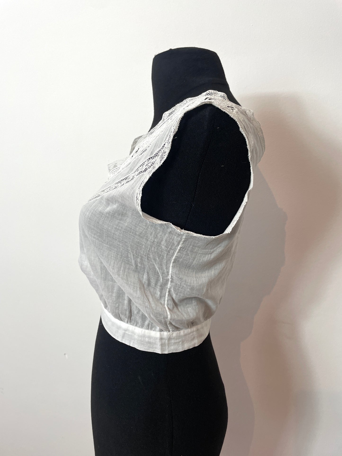 Bustier coton début XXème