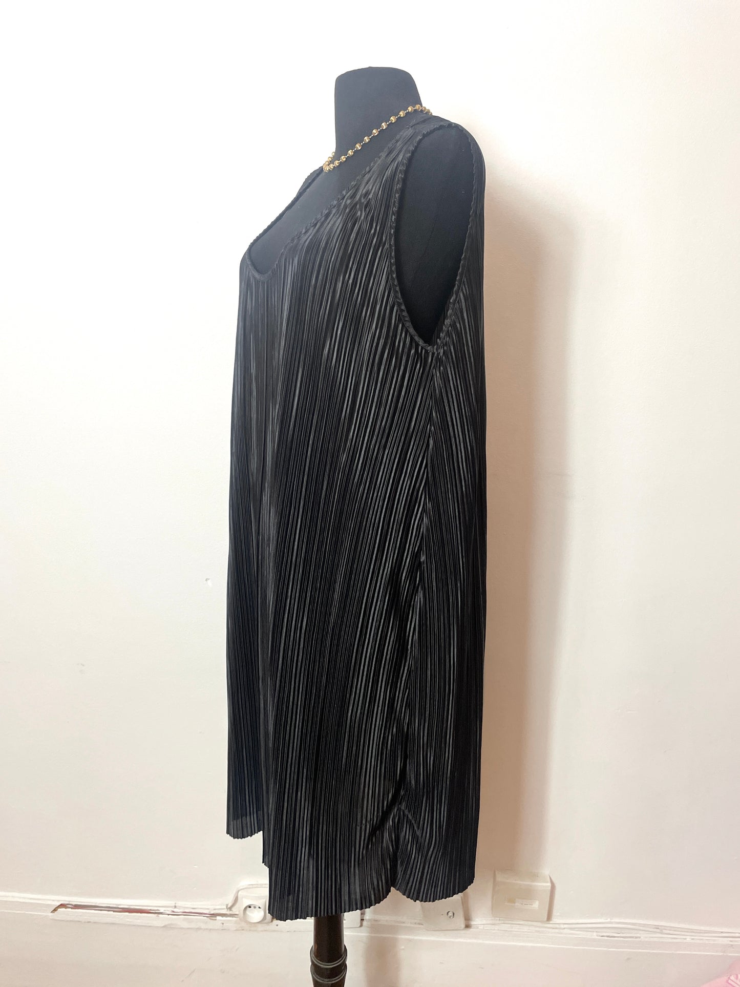 Robe plissée XL