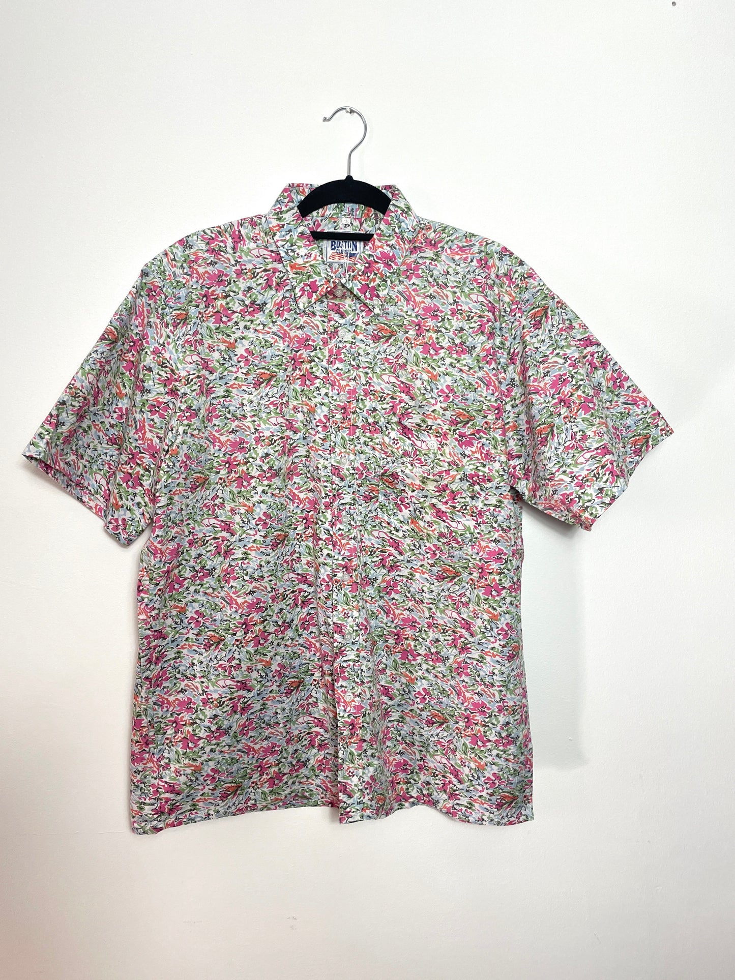 Chemise deadstock à fleurs