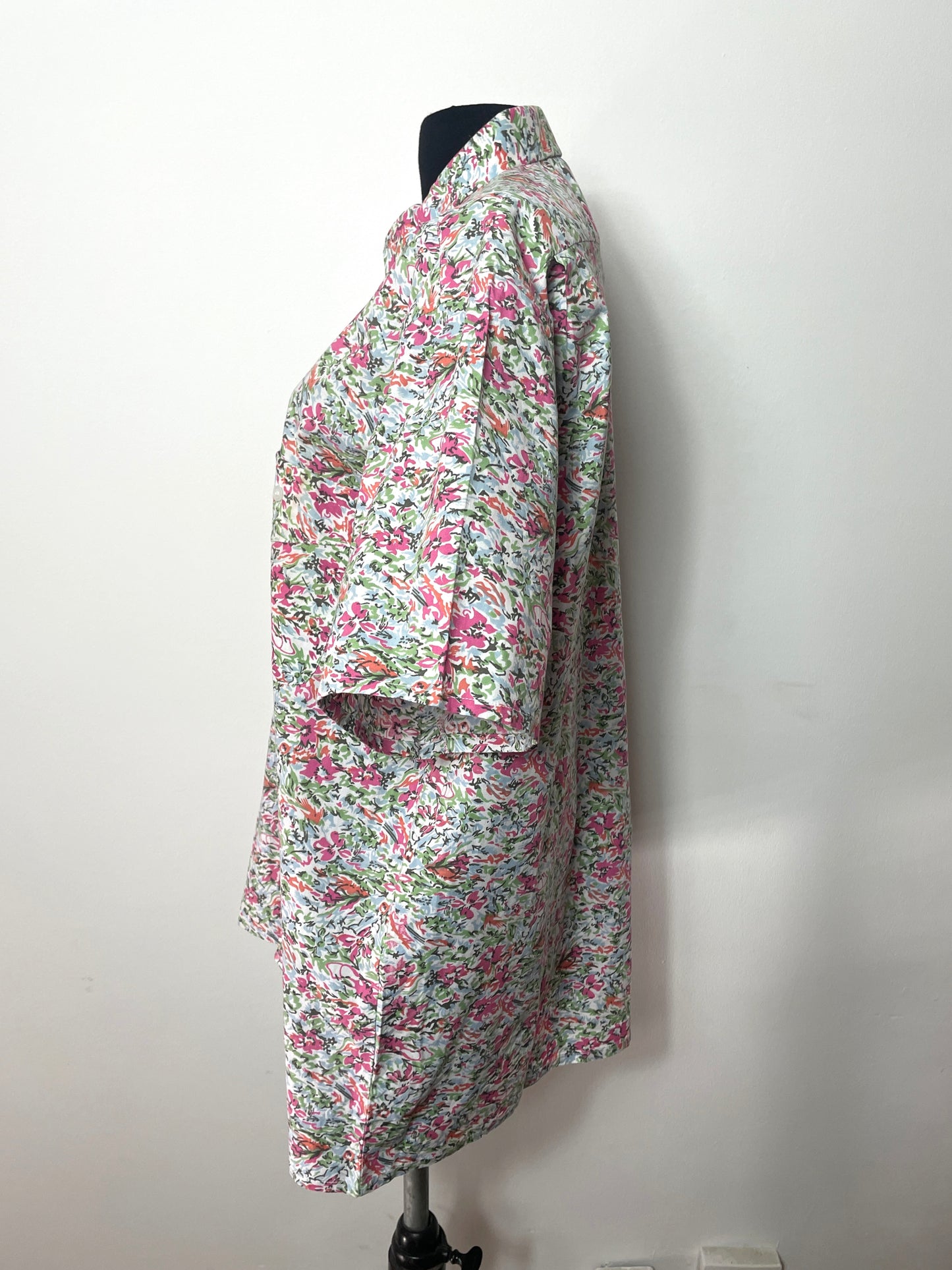 Chemise deadstock à fleurs