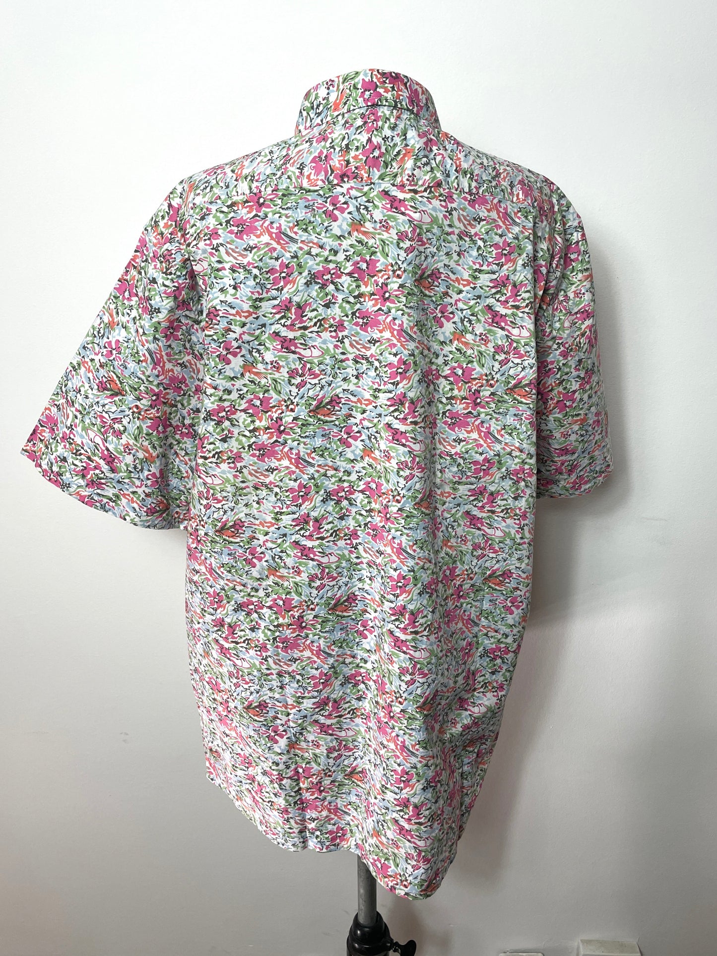 Chemise deadstock à fleurs
