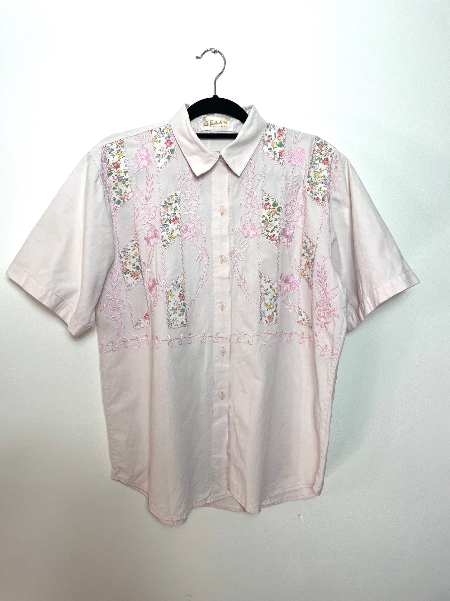Chemise vintage rose