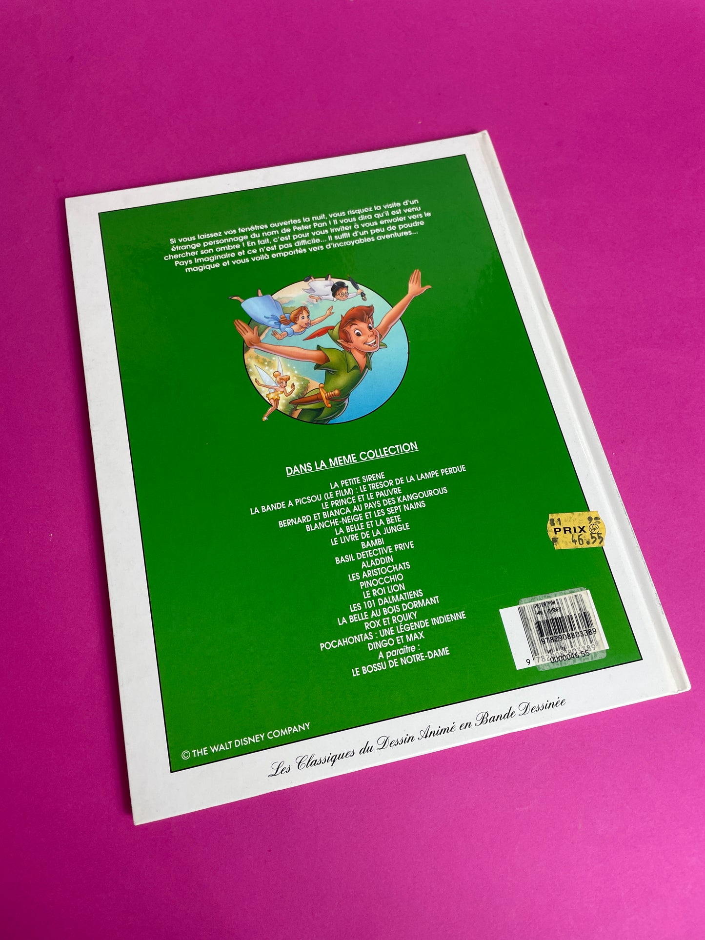 Bande dessinée Peter Pan 1996