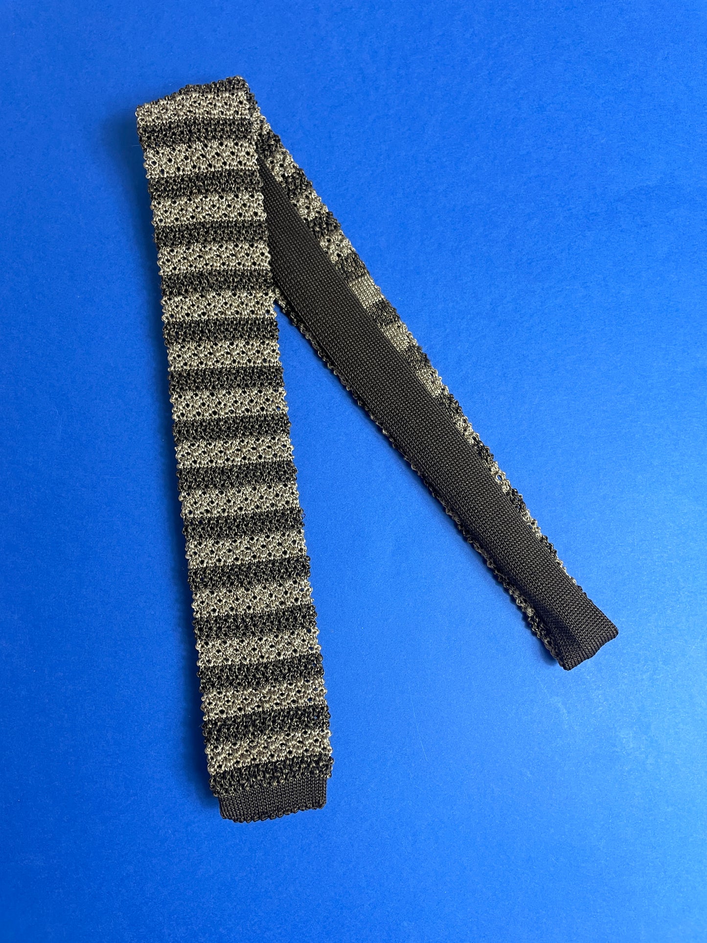 Cravate vintage 50s en maille