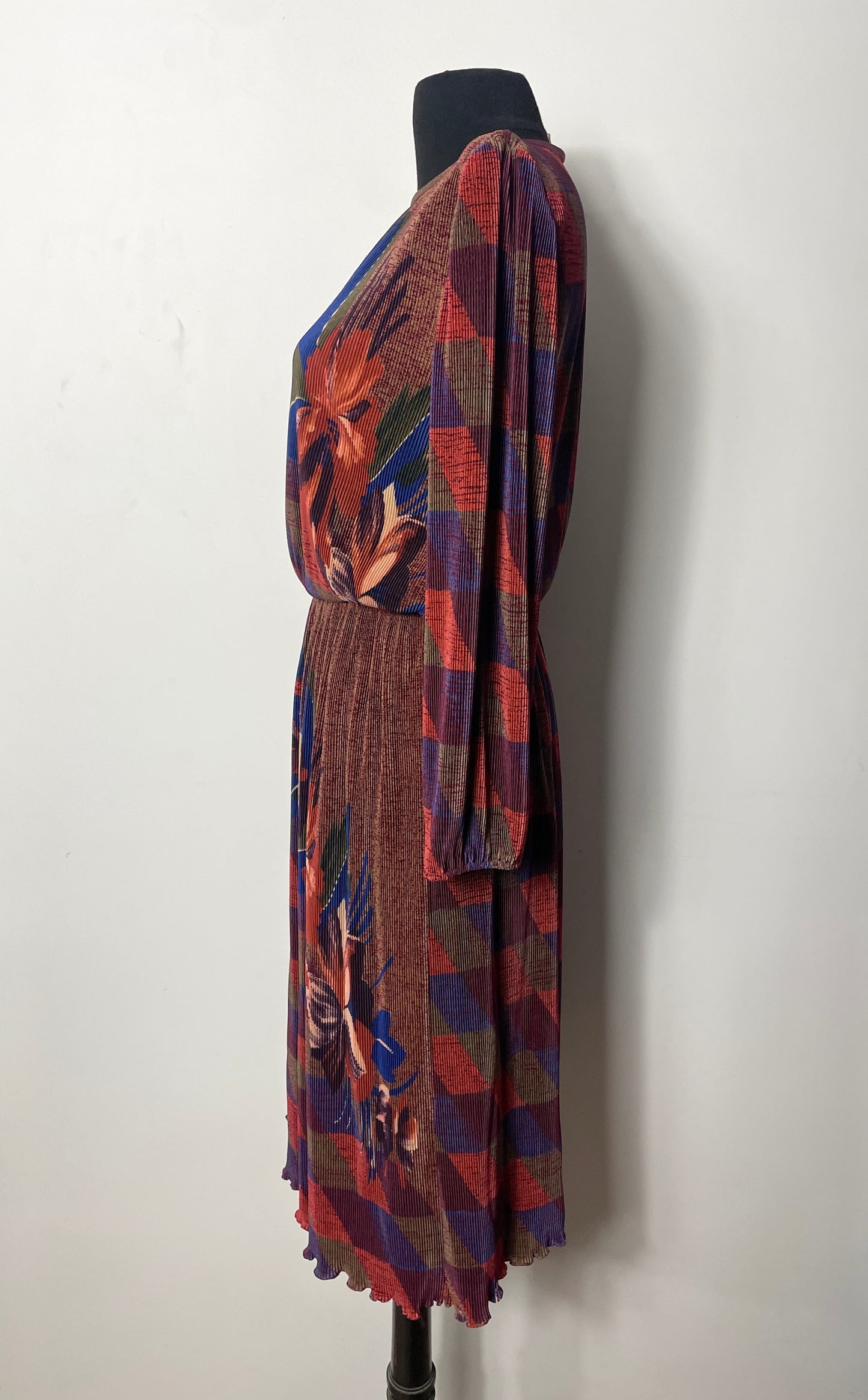 Robe vintage plissée